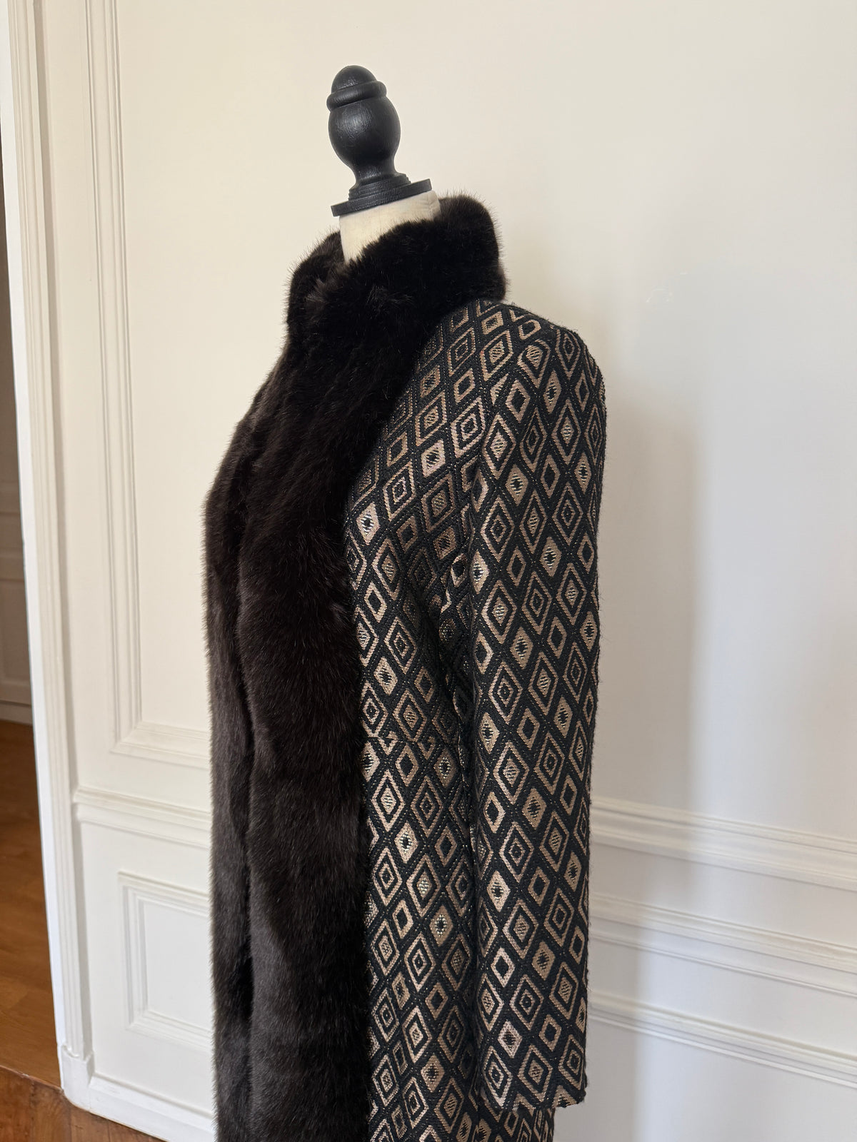 Evening Brocade Coat