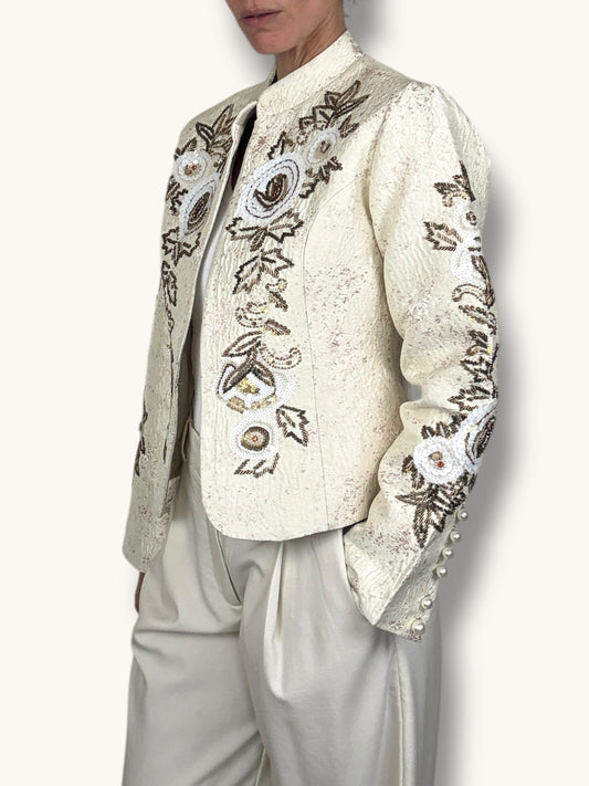 Statement Ivory Blazer
