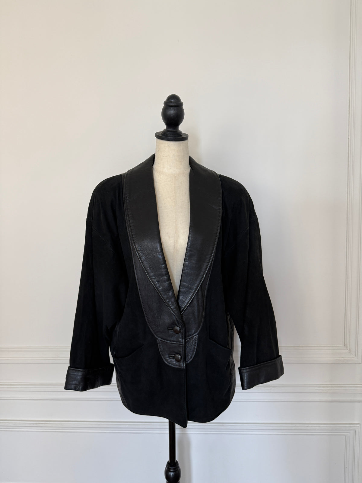 Suede and Leather Jacket