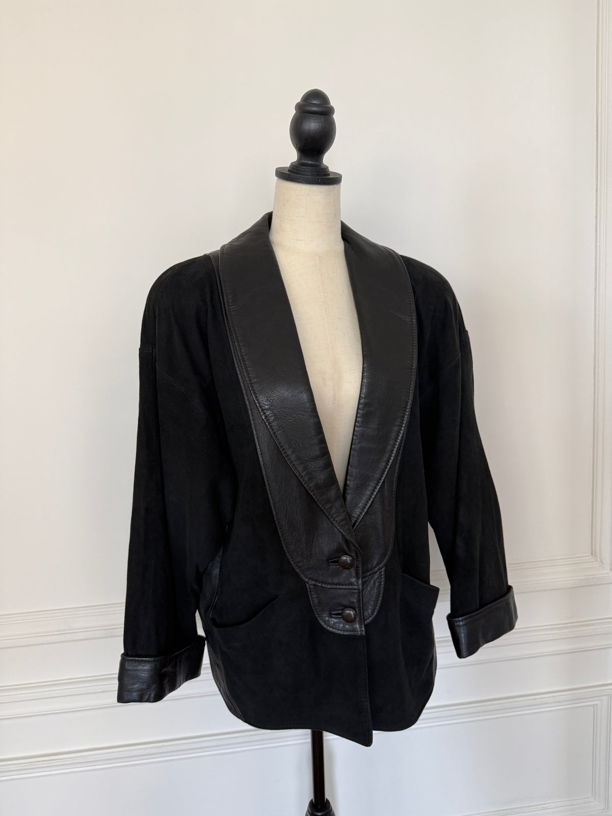 Suede and Leather Jacket