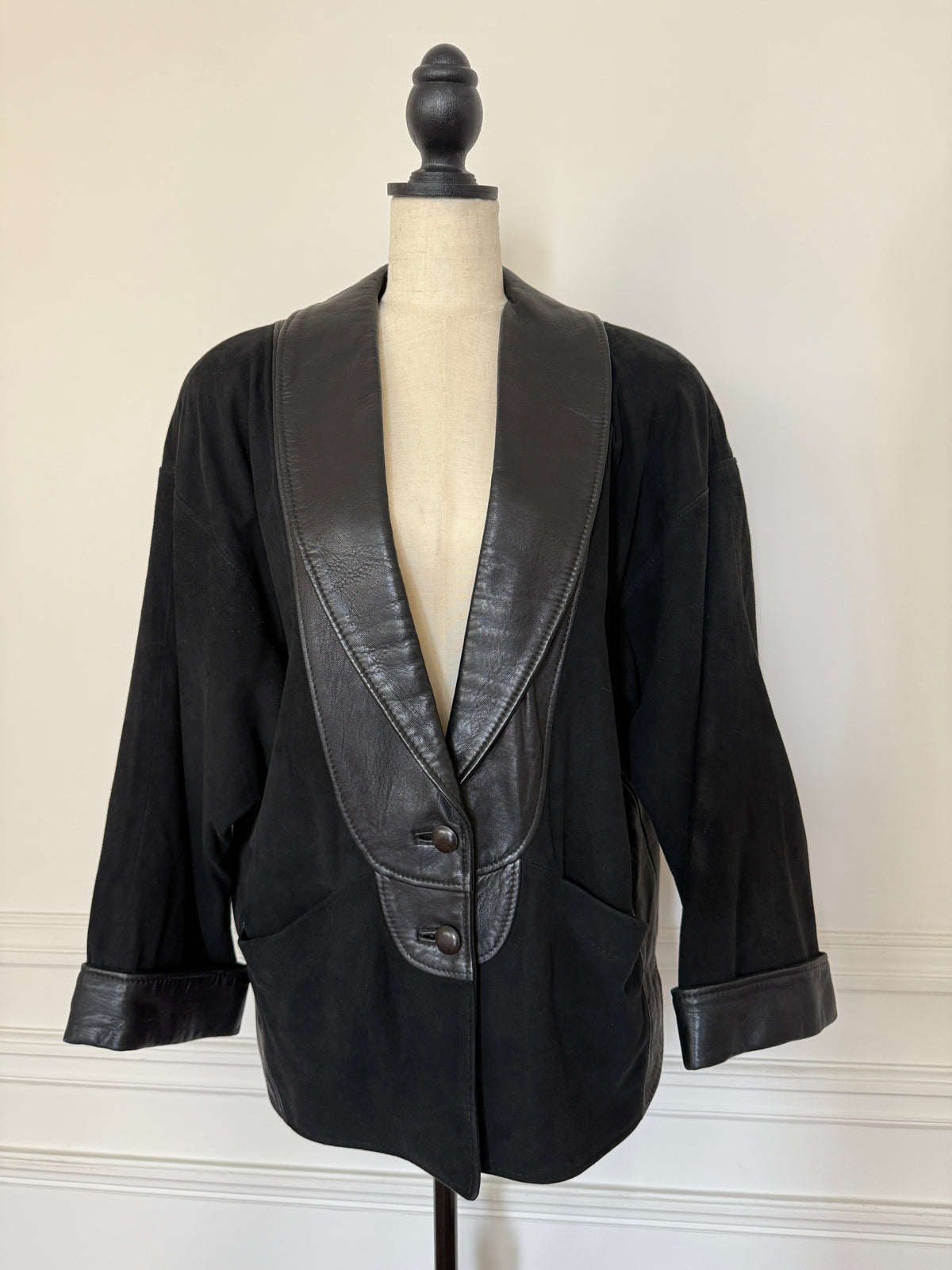 Suede and Leather Jacket