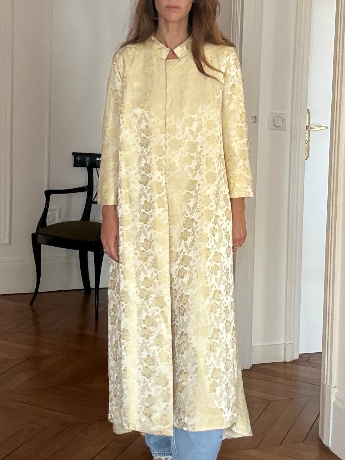 Brocade Evening Coat