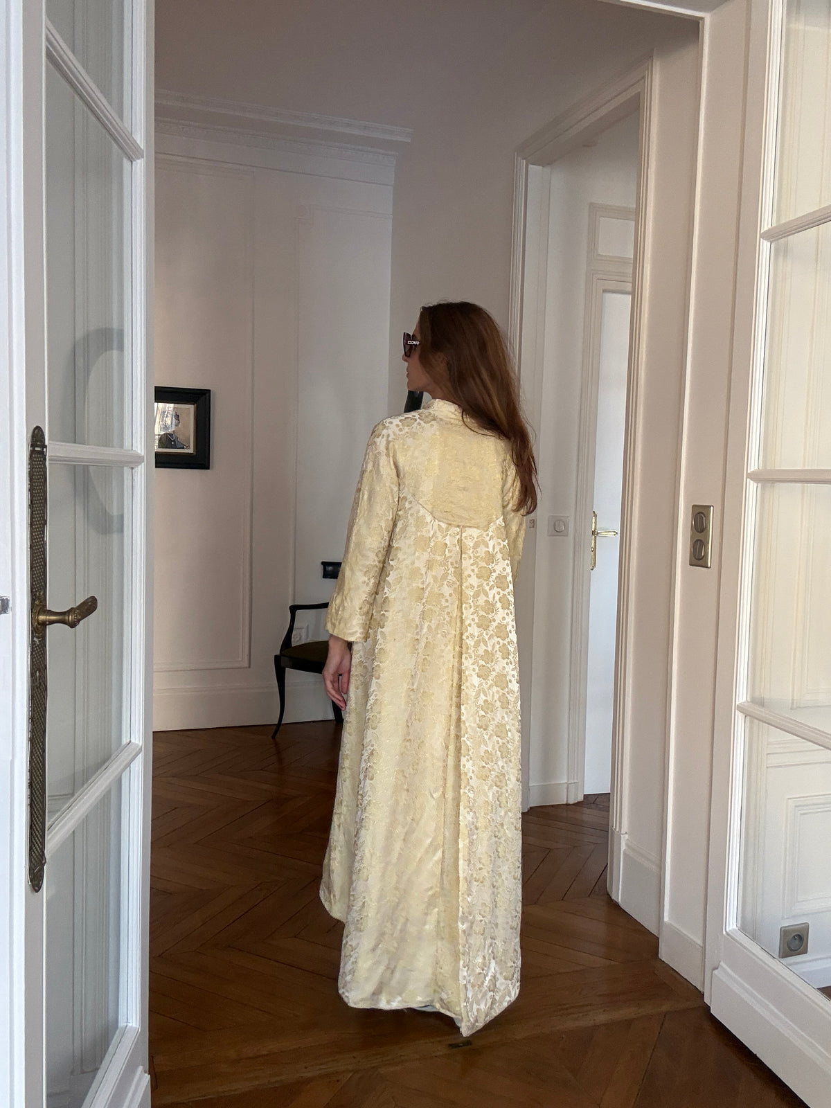 Brocade Evening Coat