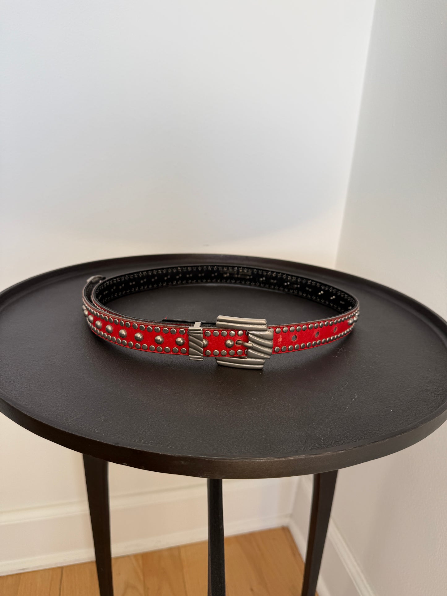 Red Studded Belt