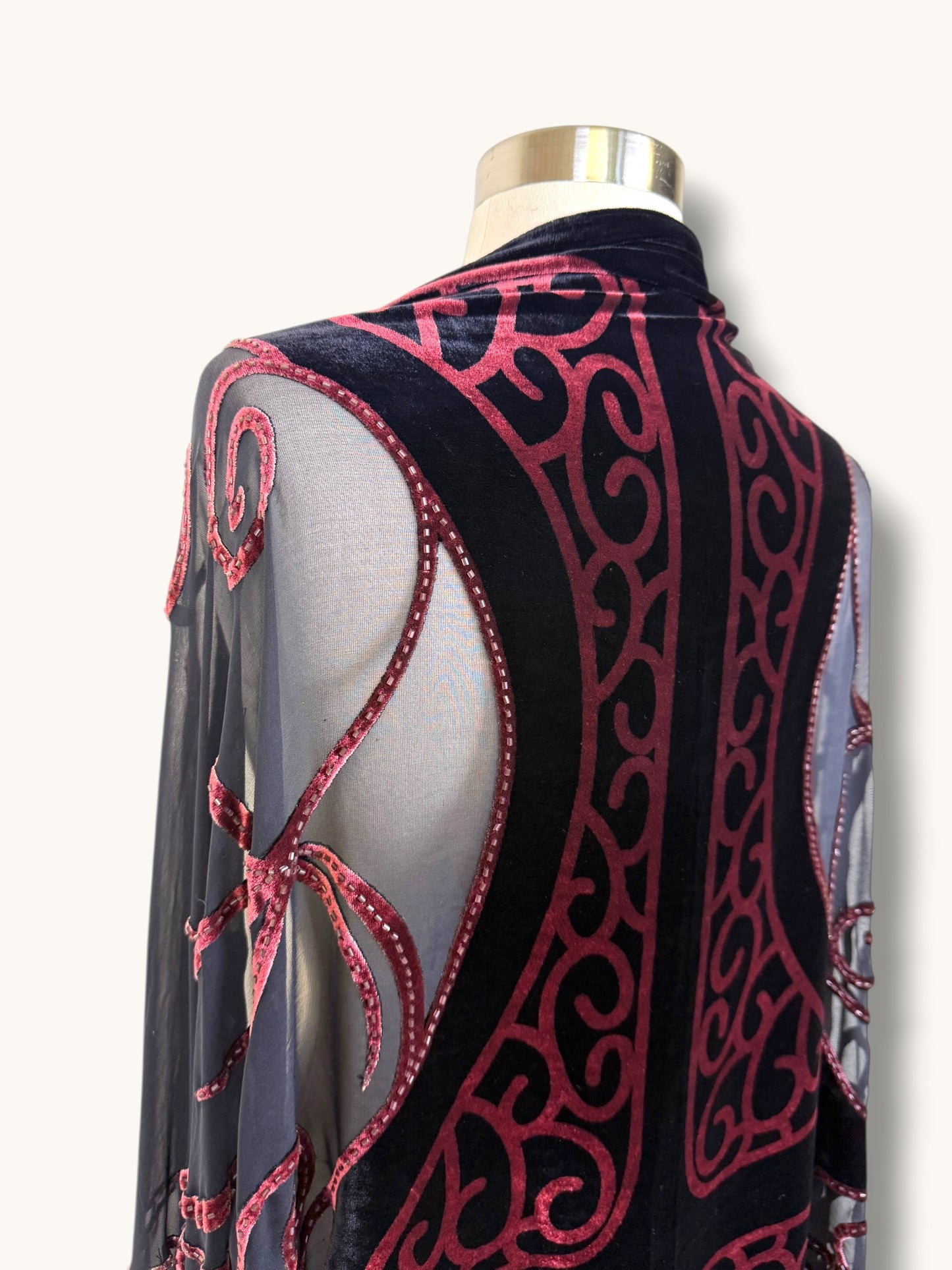 Silk Tassel Shawl