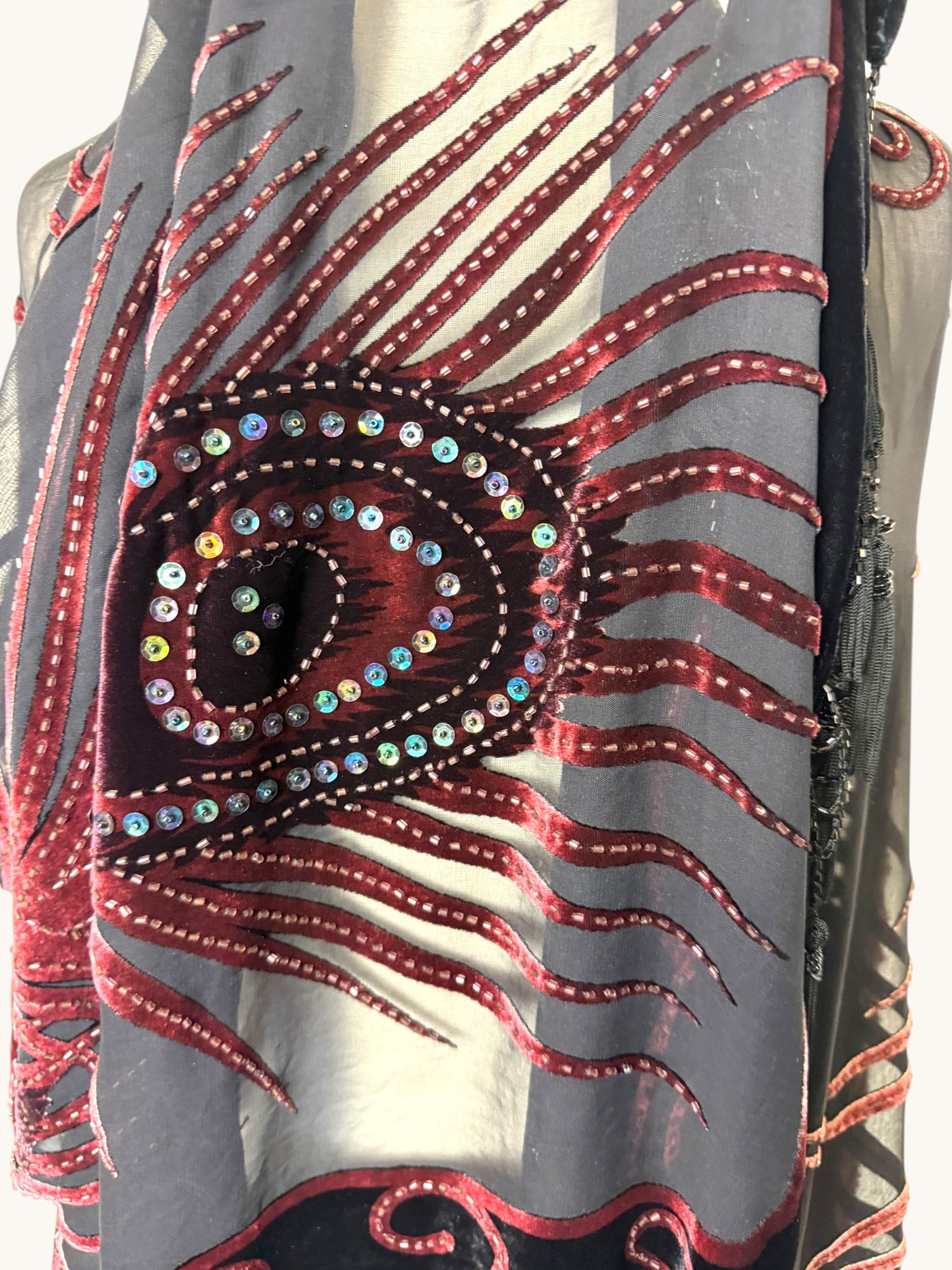 Silk Tassel Shawl