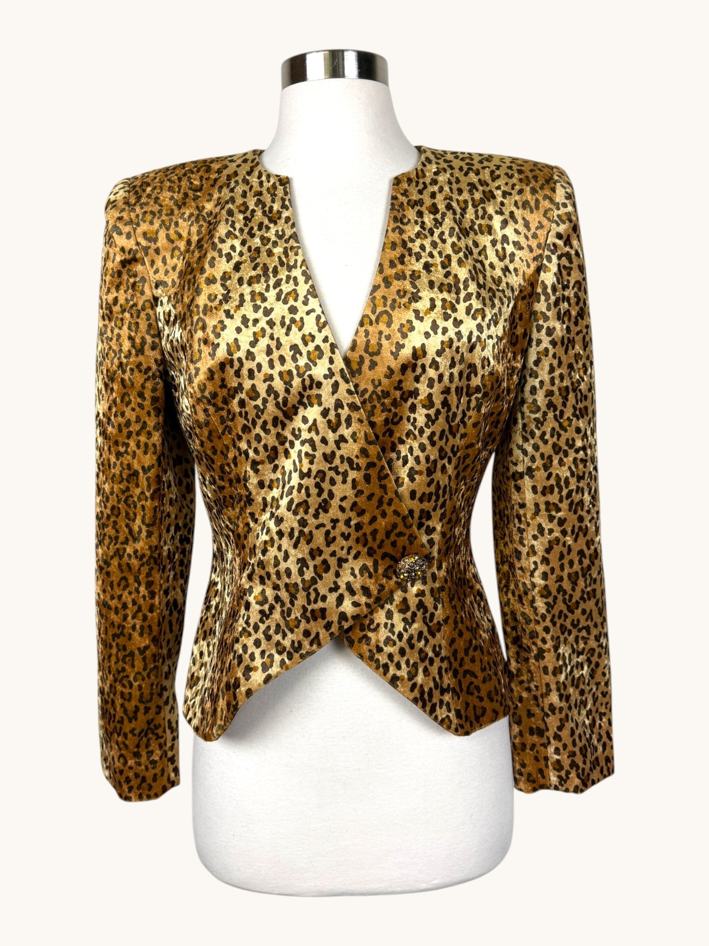 Leopard Blazer