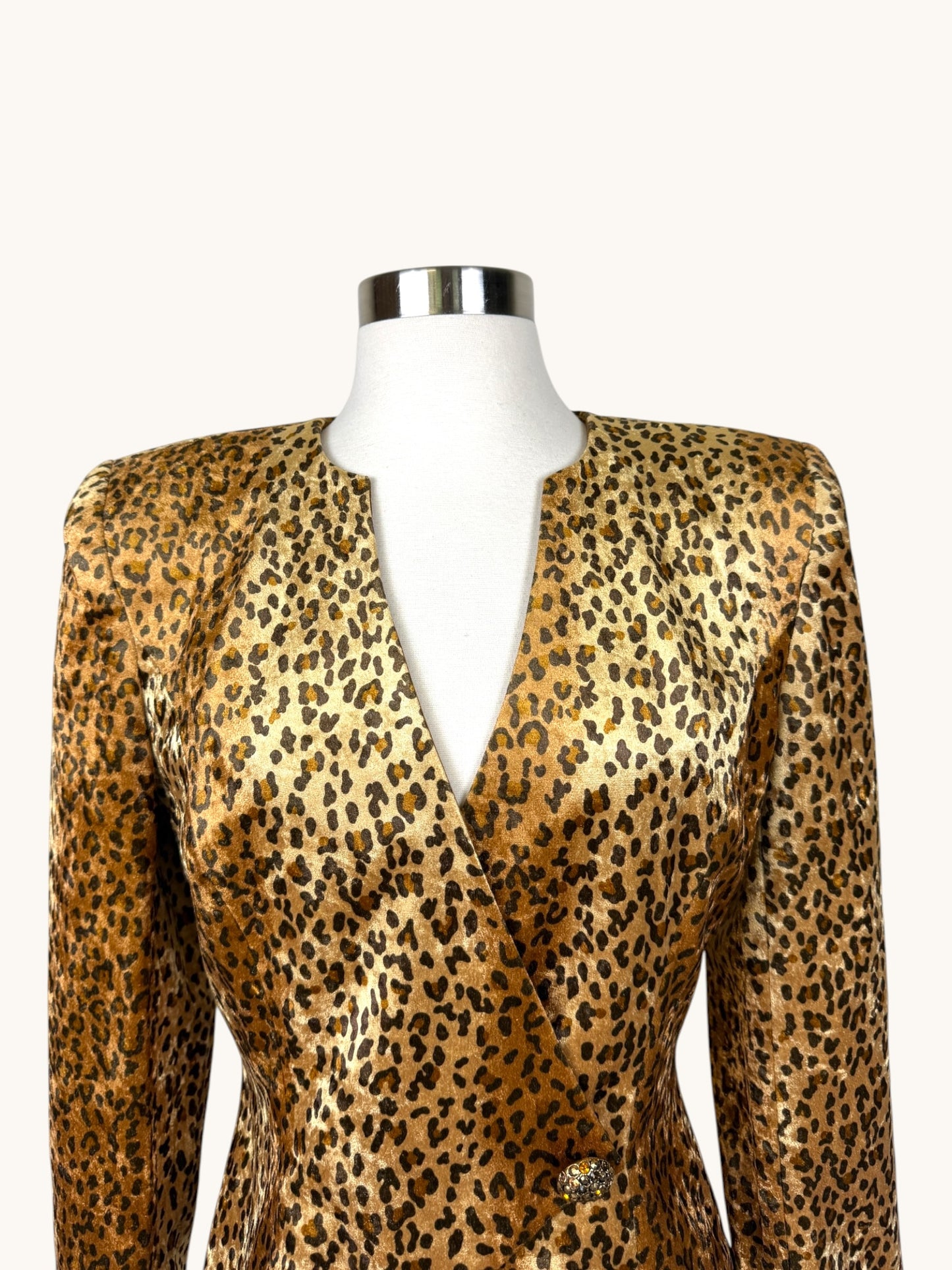 Leopard Blazer