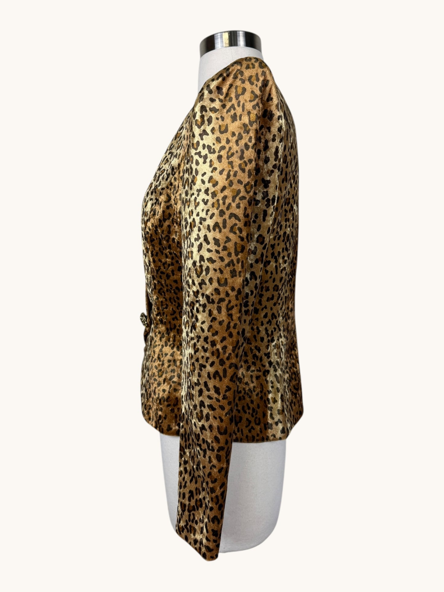 Leopard Blazer
