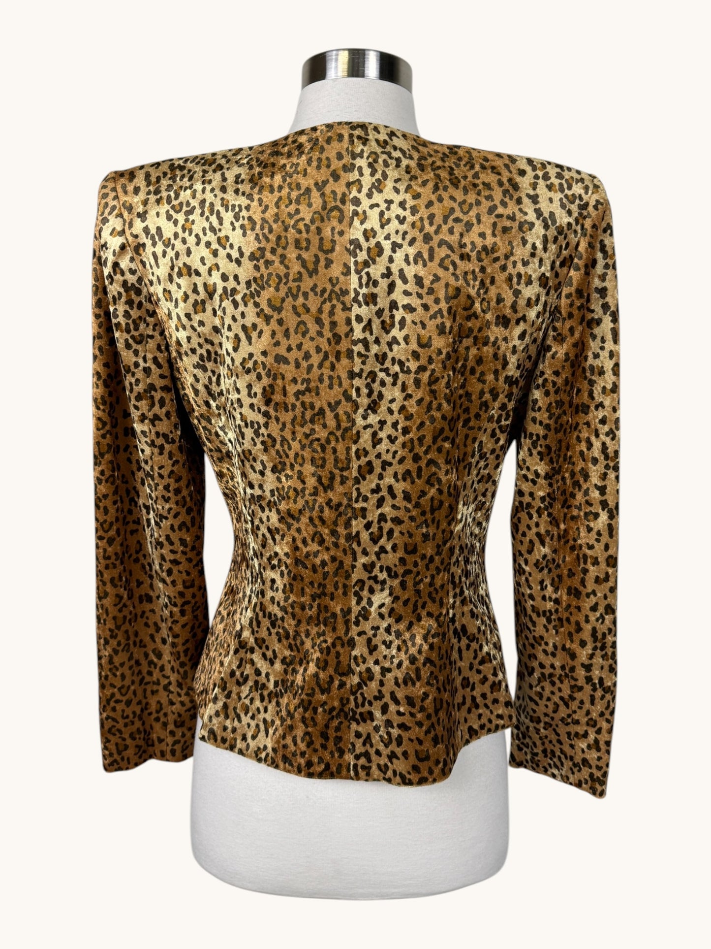 Leopard Blazer