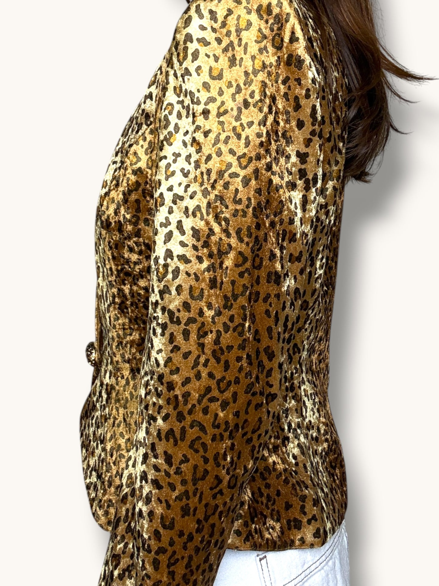Leopard Blazer