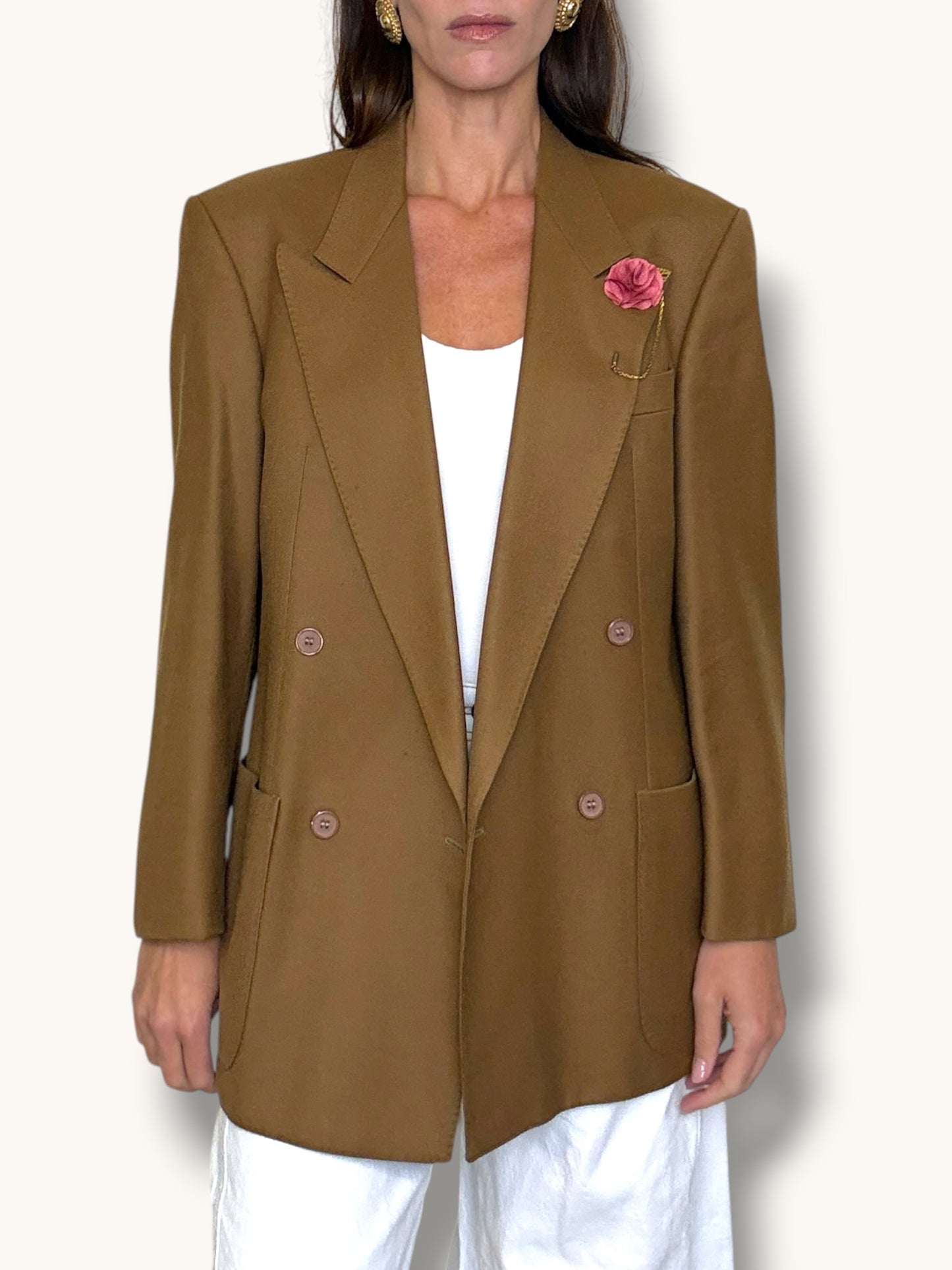 Cashmere Camel Blazer