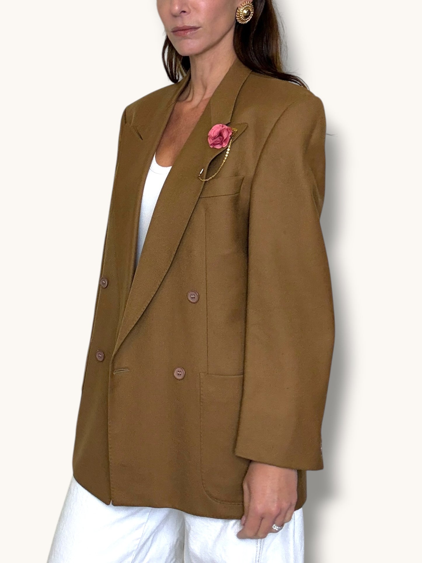 Cashmere Camel Blazer