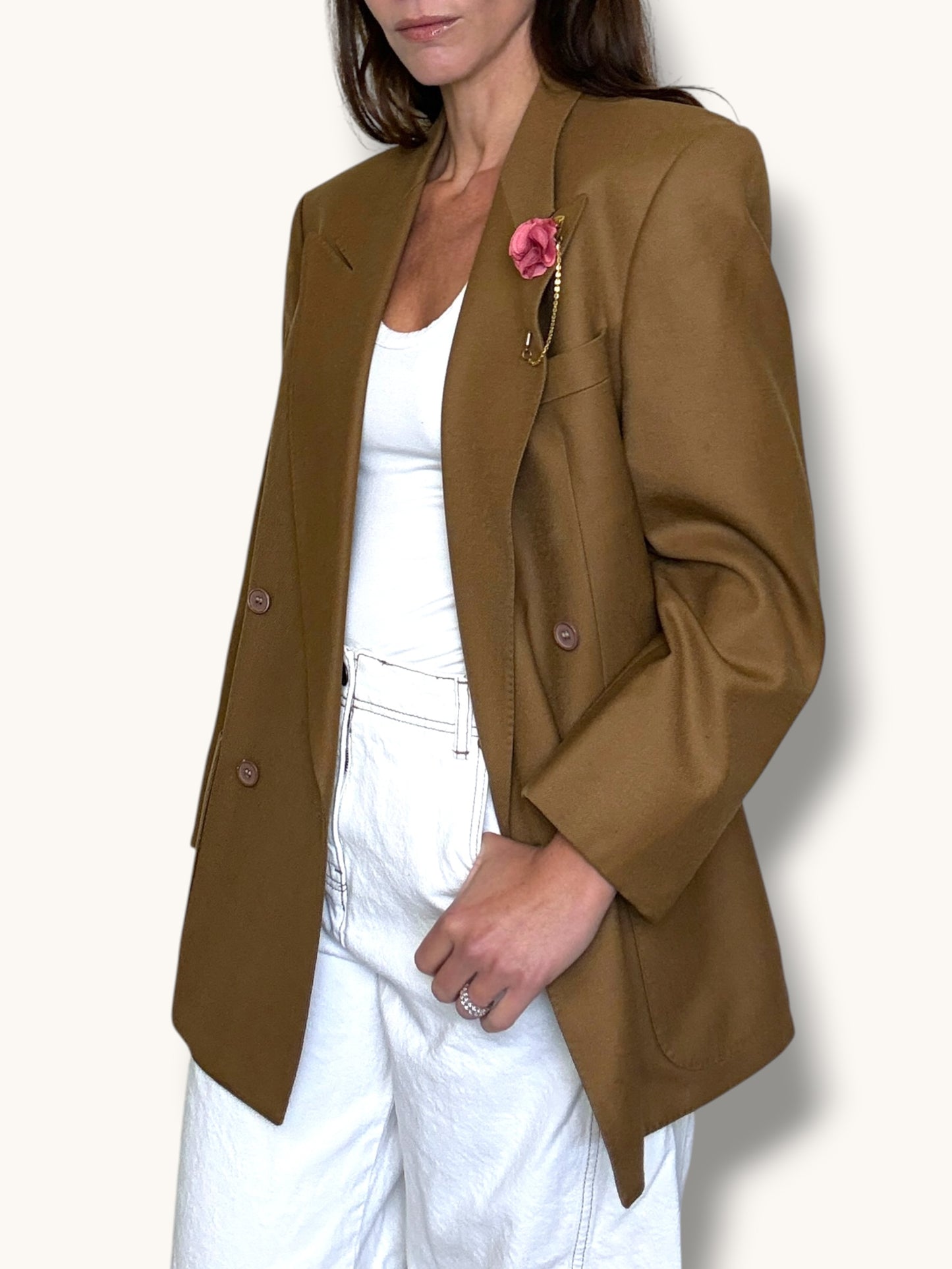 Cashmere Camel Blazer