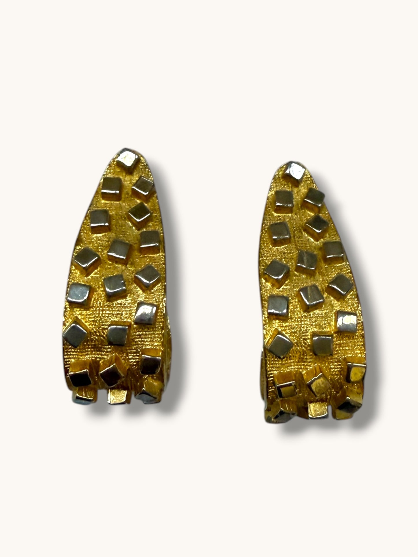 Sculptural Hoop Earrings