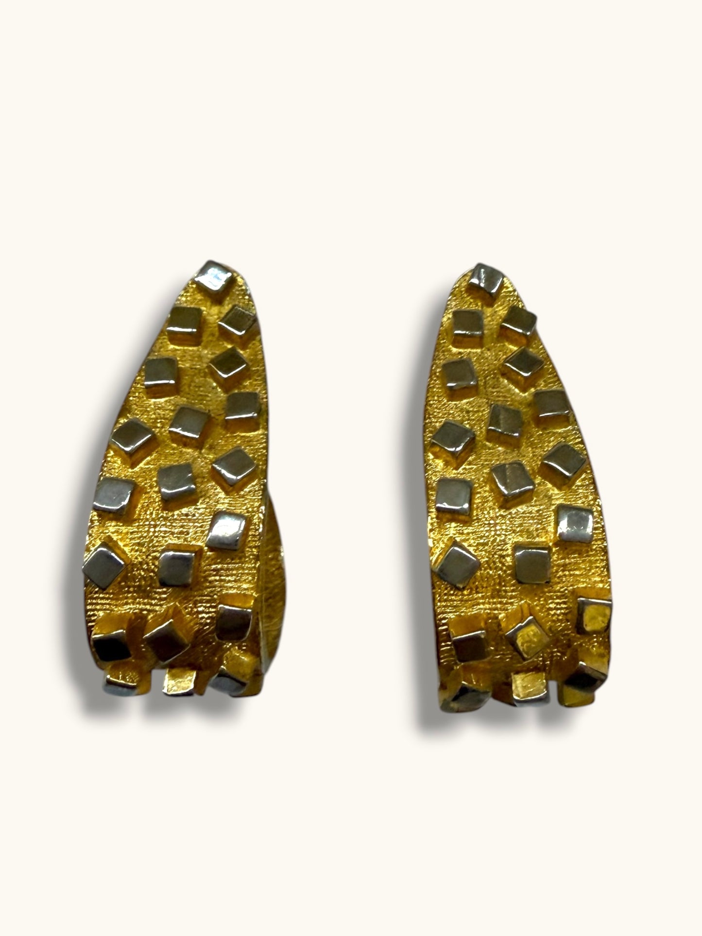 Sculptural Hoop Earrings
