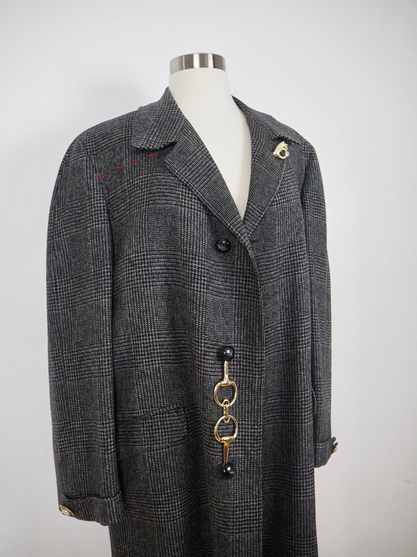 Brooch Coat #11 Jen Wonders Collection
