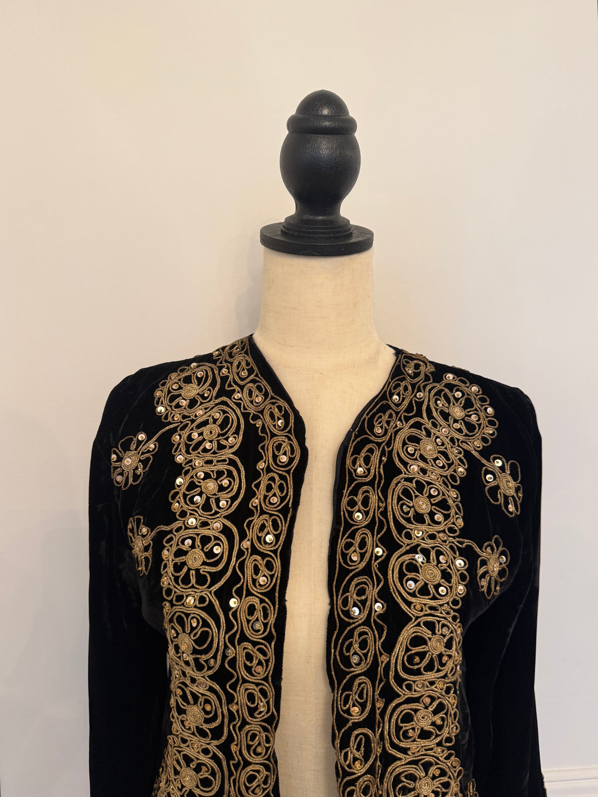 Velvet Embroidered Jacket