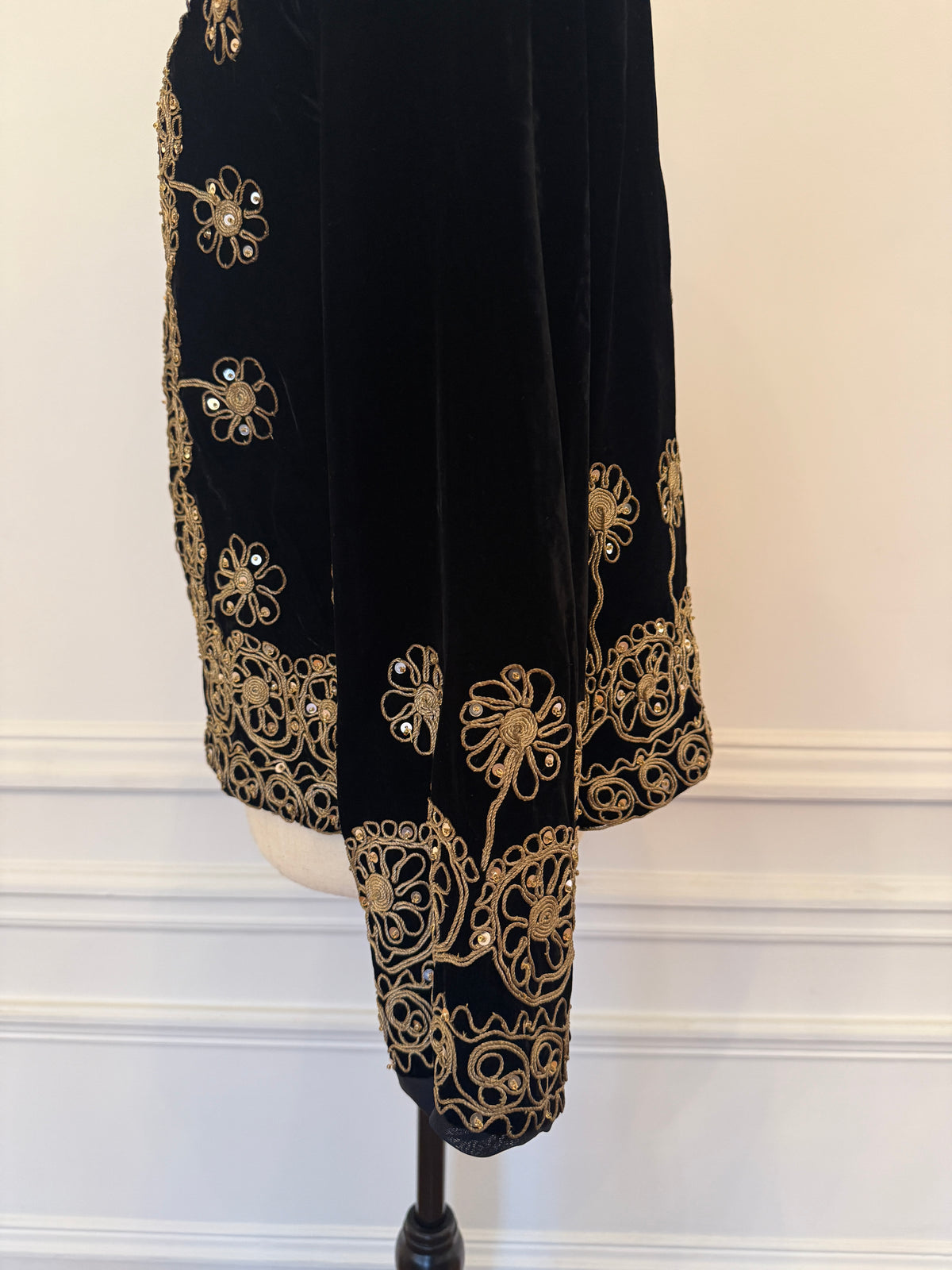 Velvet Embroidered Jacket