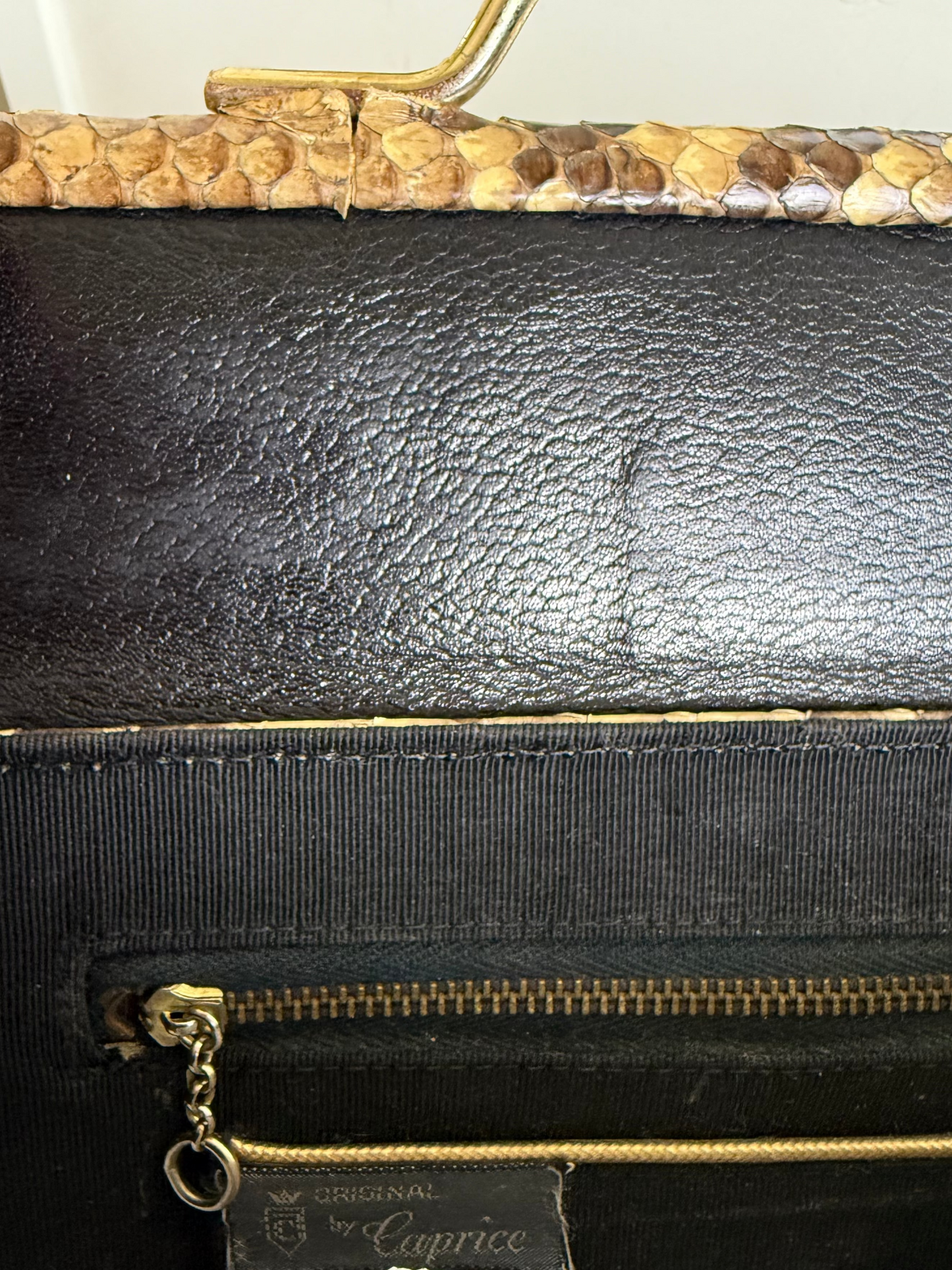 Snakeskin Bag