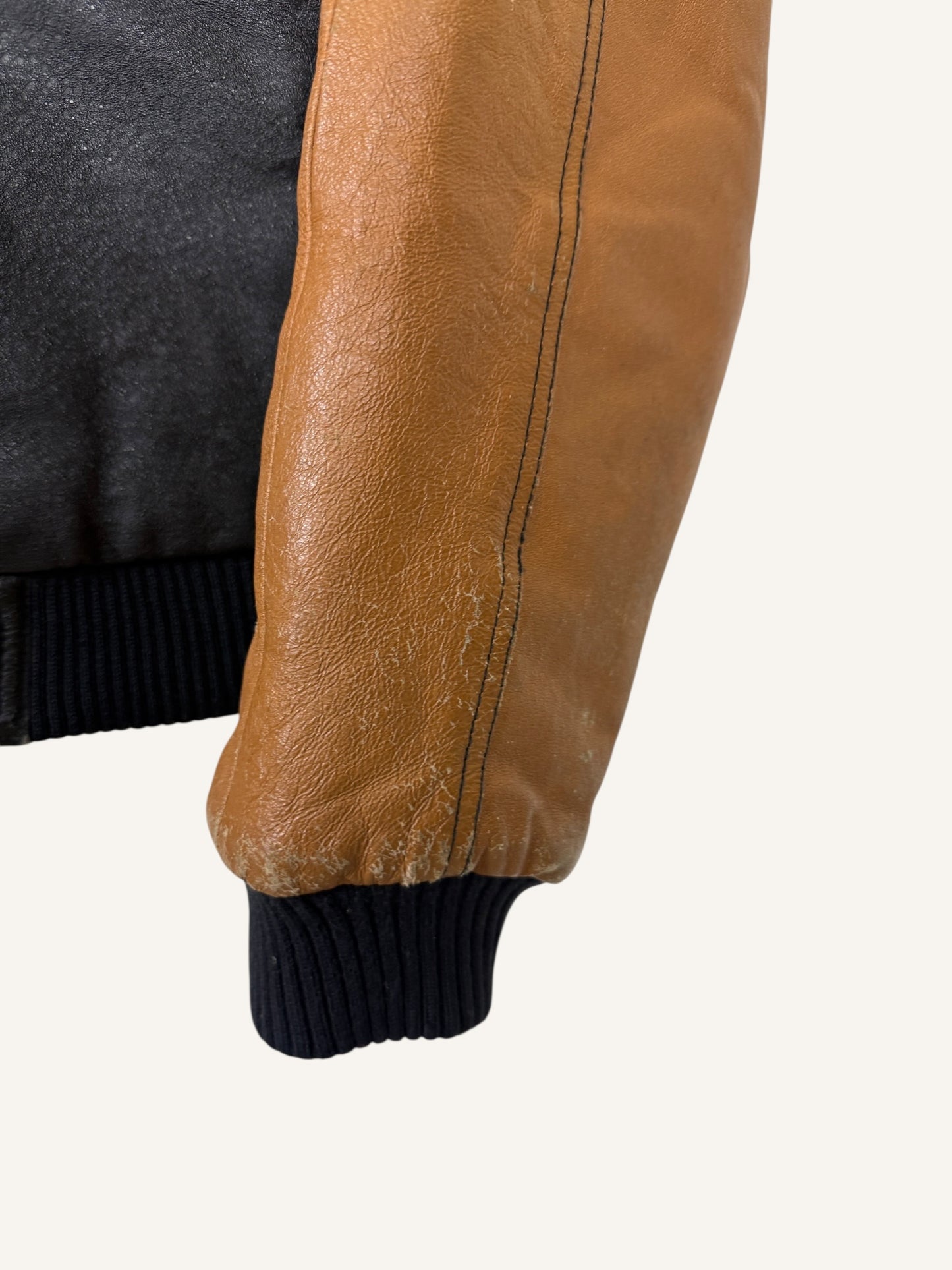 Color-Block Bomber Jacket