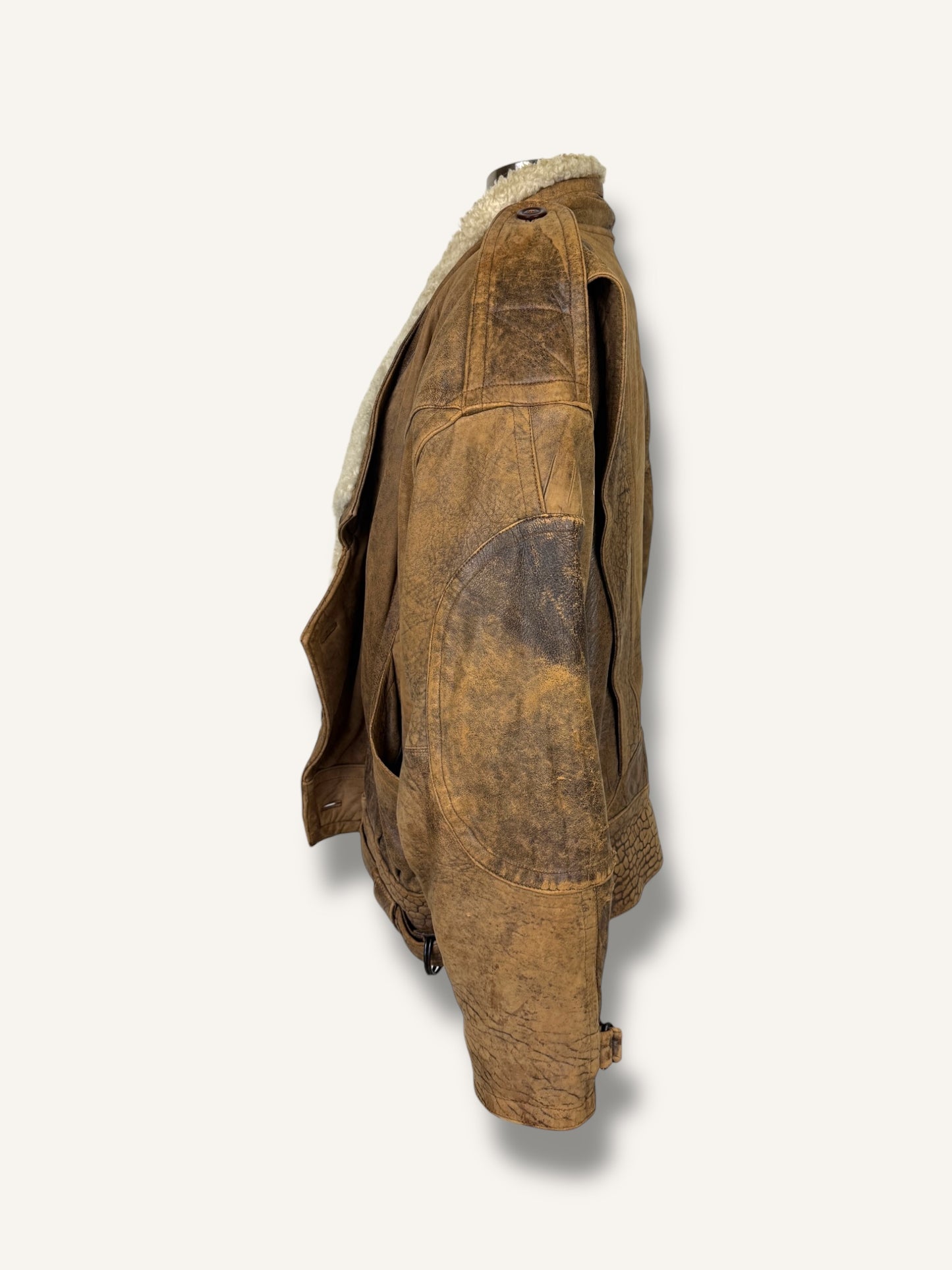 Shearling Bomber Jacket