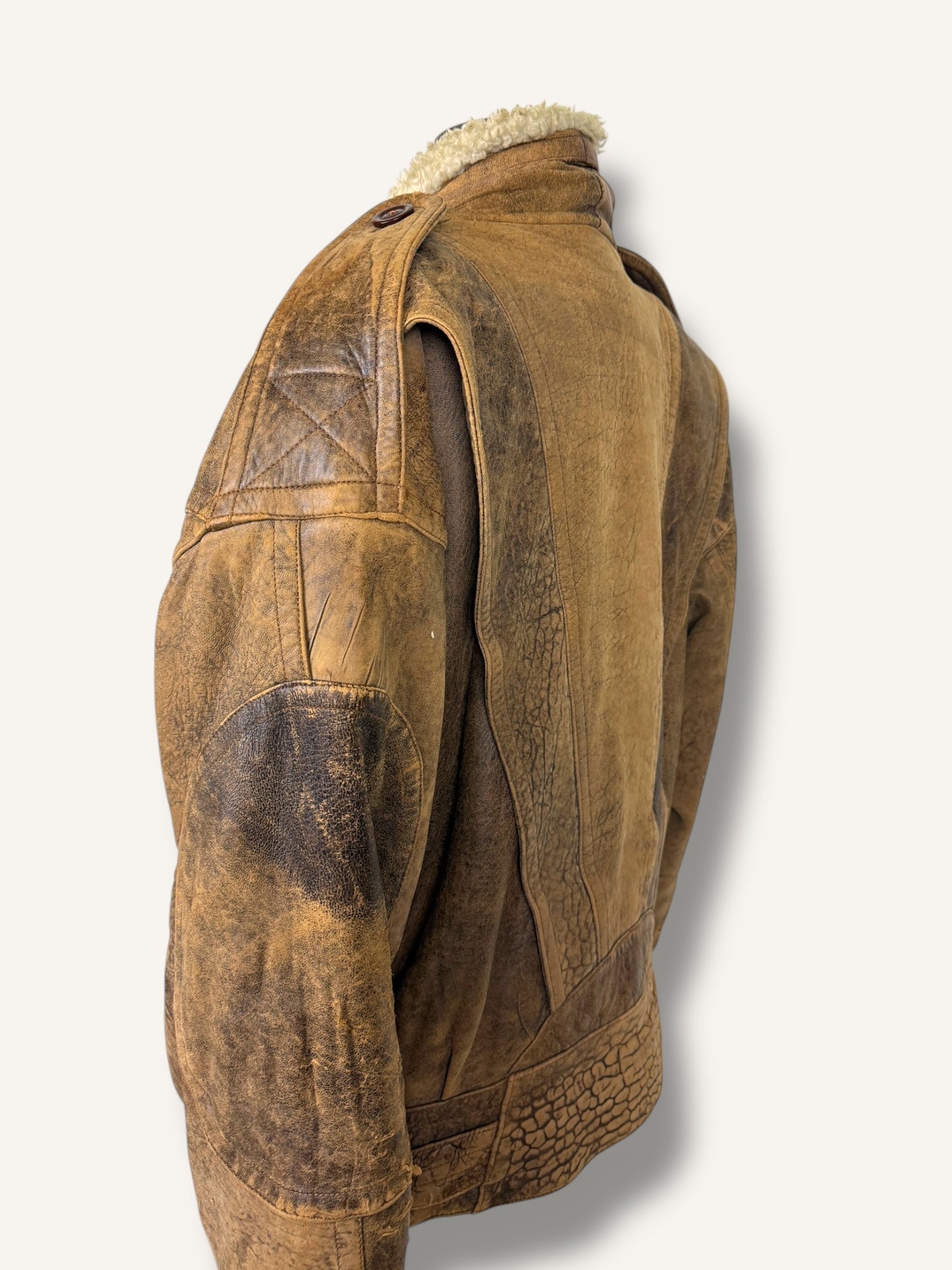 Shearling Bomber Jacket