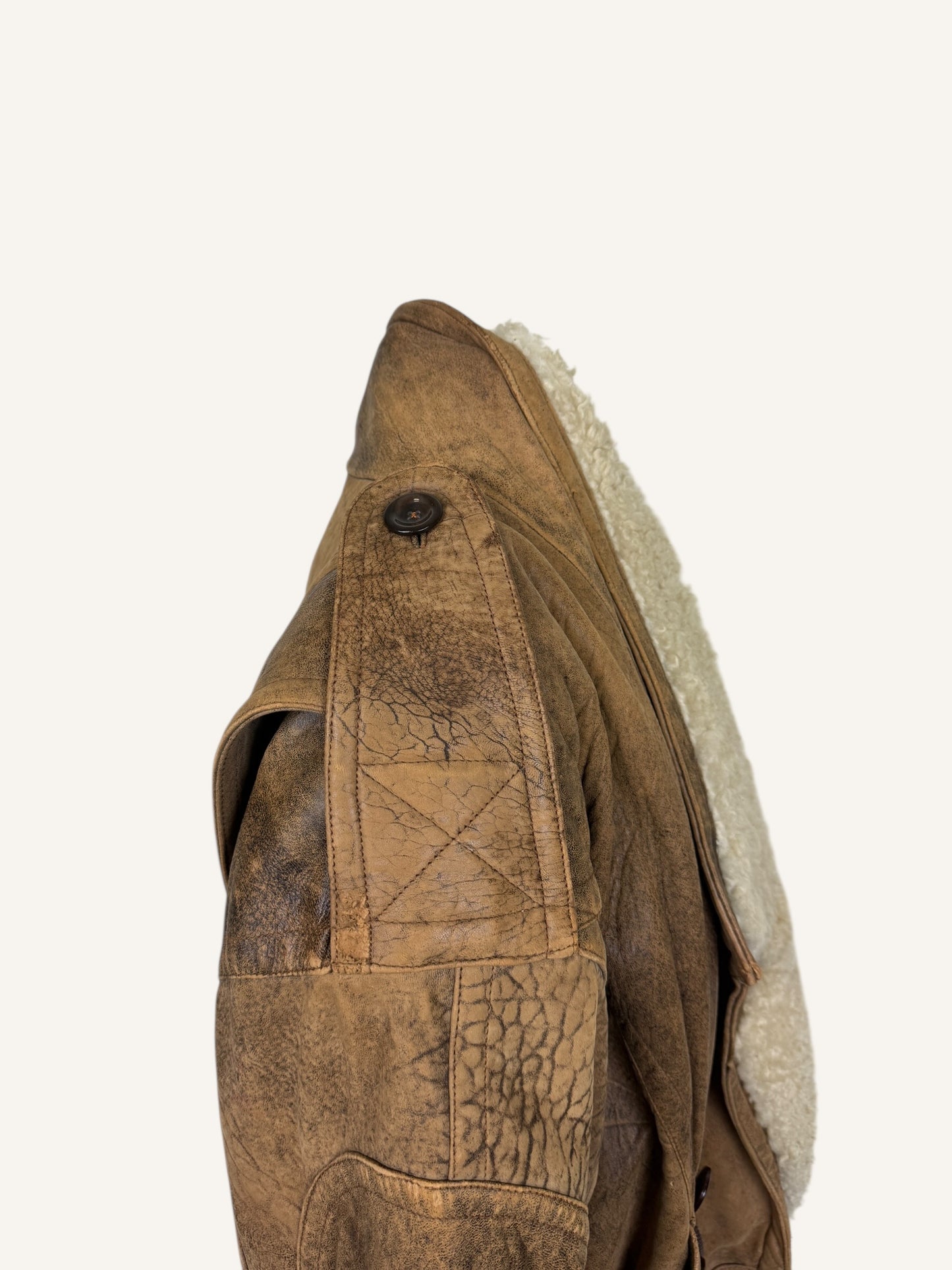 Shearling Bomber Jacket