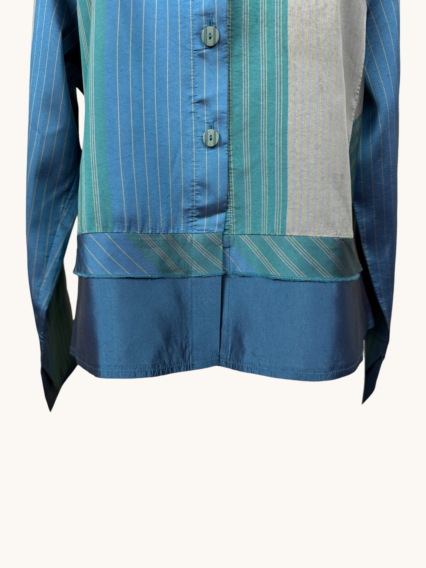 Silk Graphic Blouse