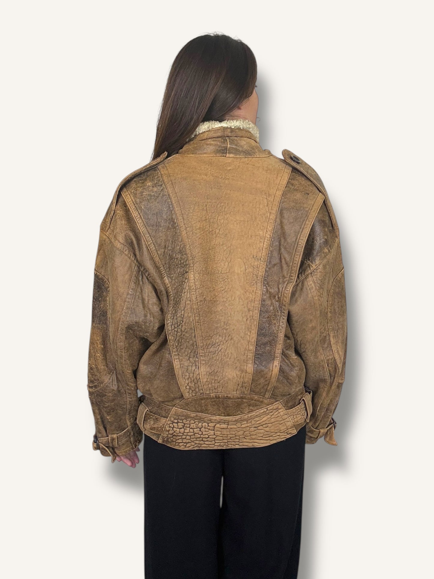Shearling Bomber Jacket