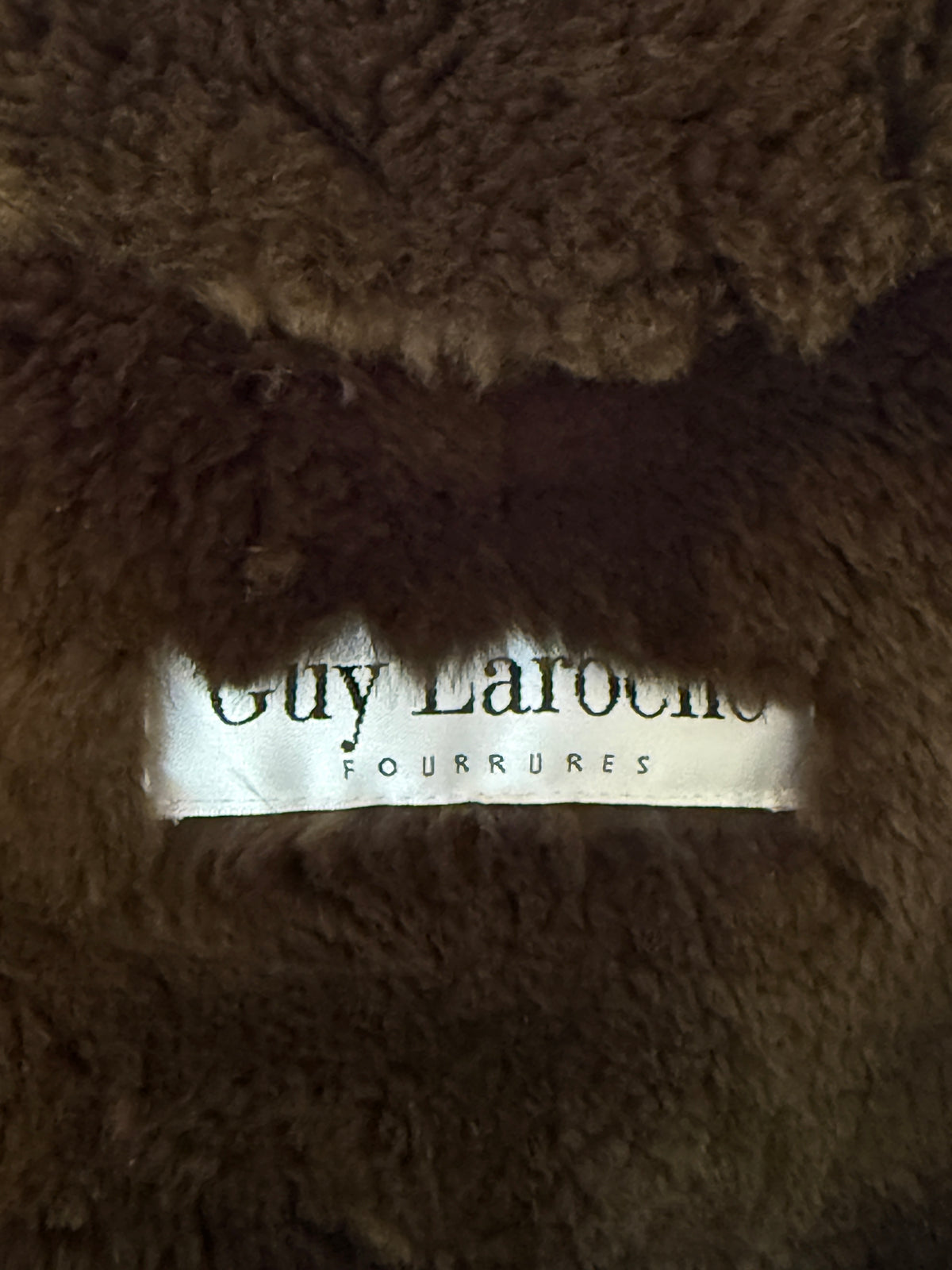 Guy Laroche Fur Coat