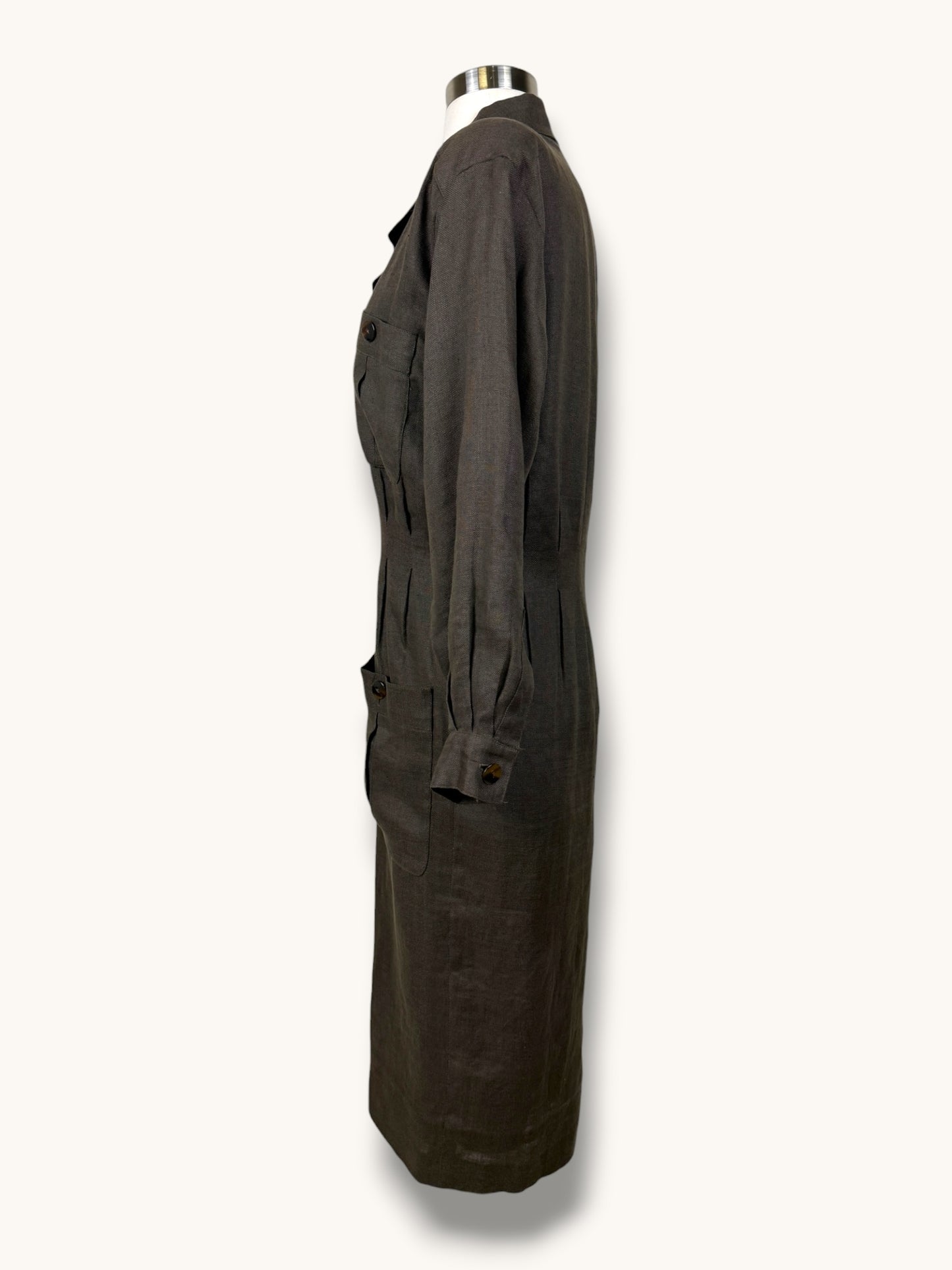Safari Linen Dress