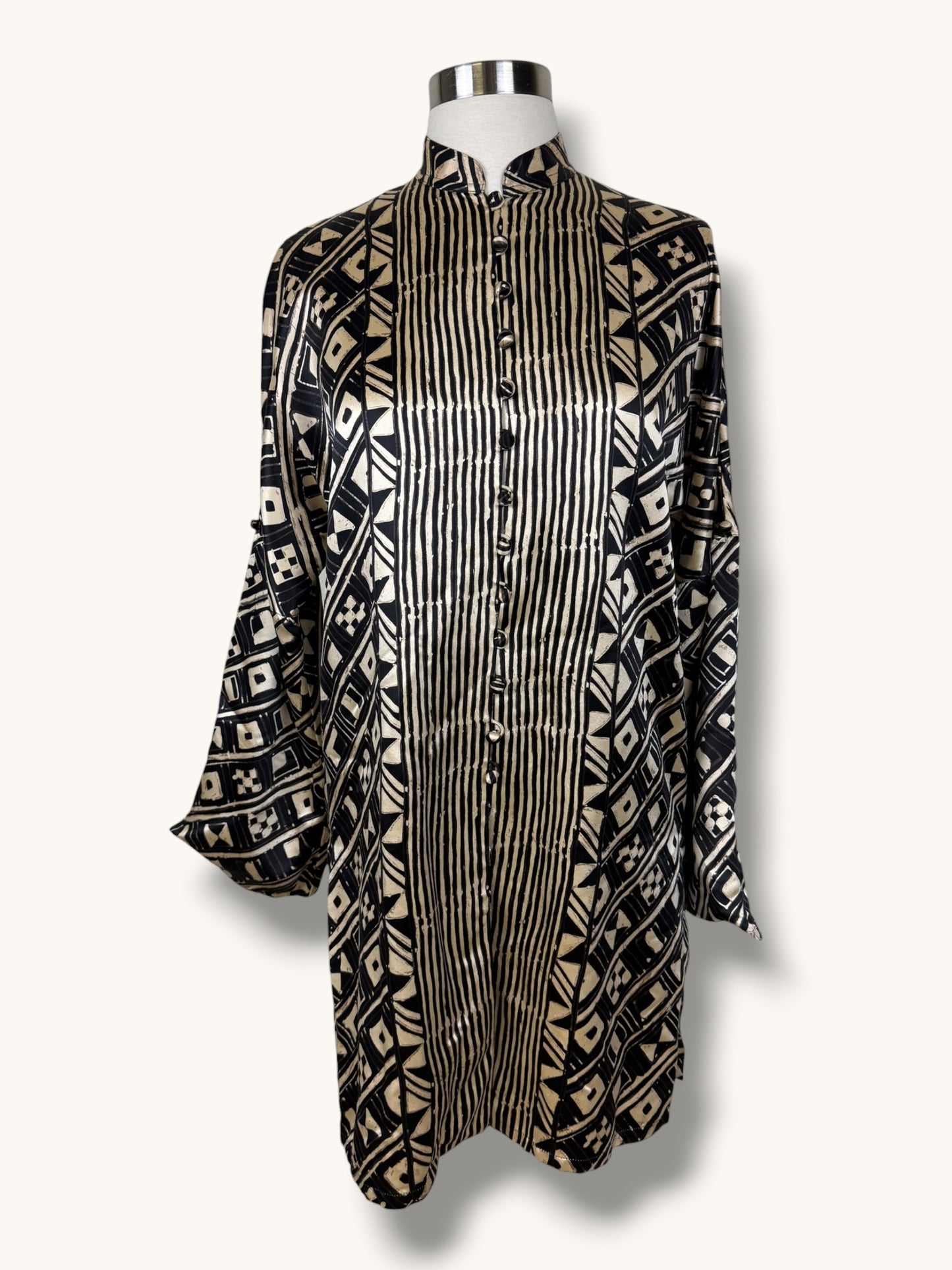Silk Geometric Jacket
