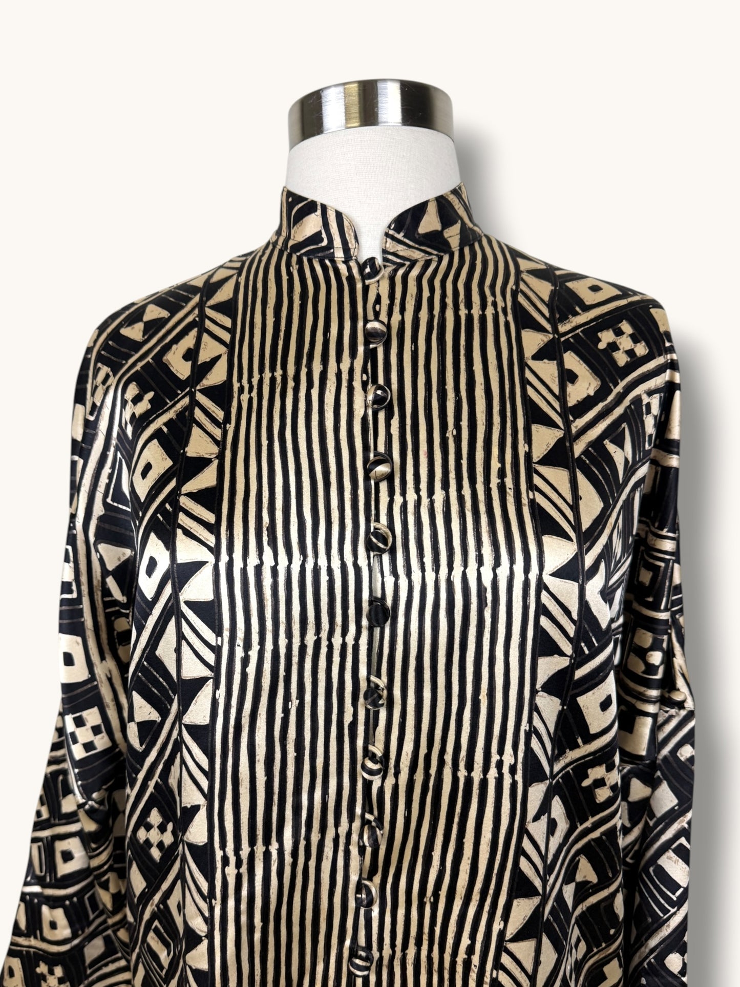 Silk Geometric Jacket