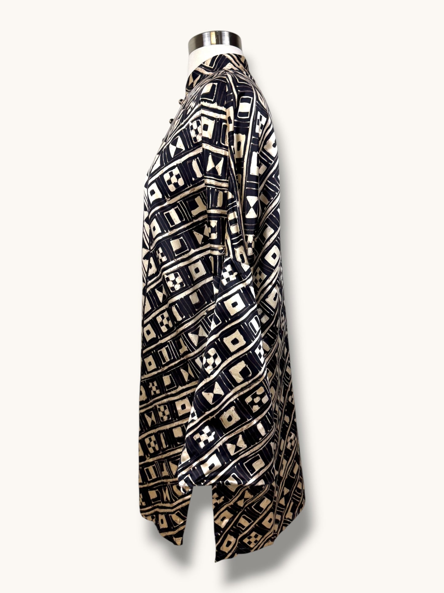 Silk Geometric Jacket