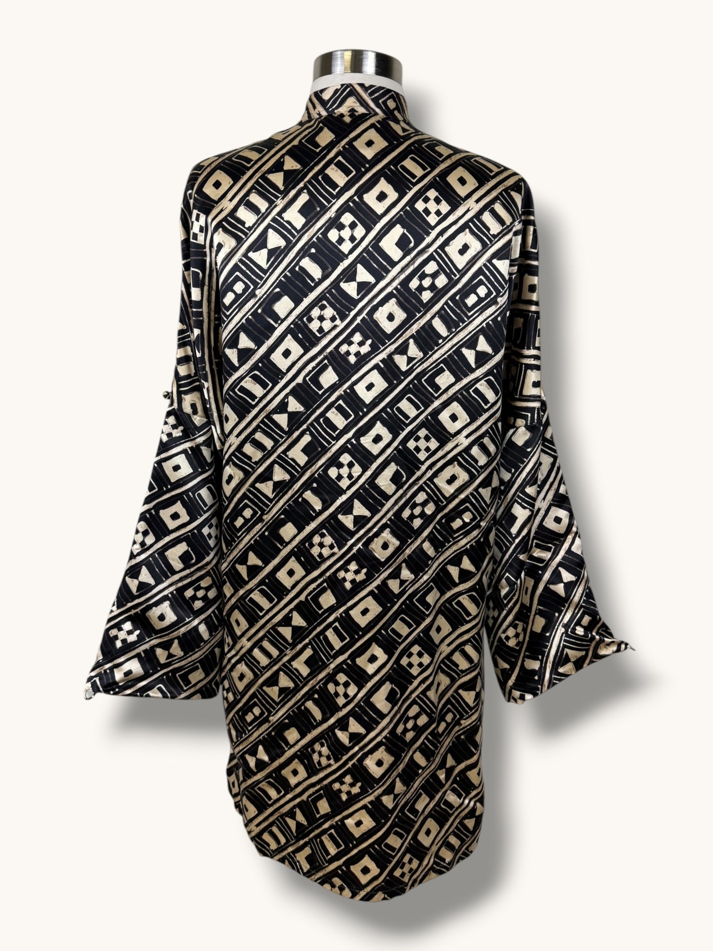 Silk Geometric Jacket