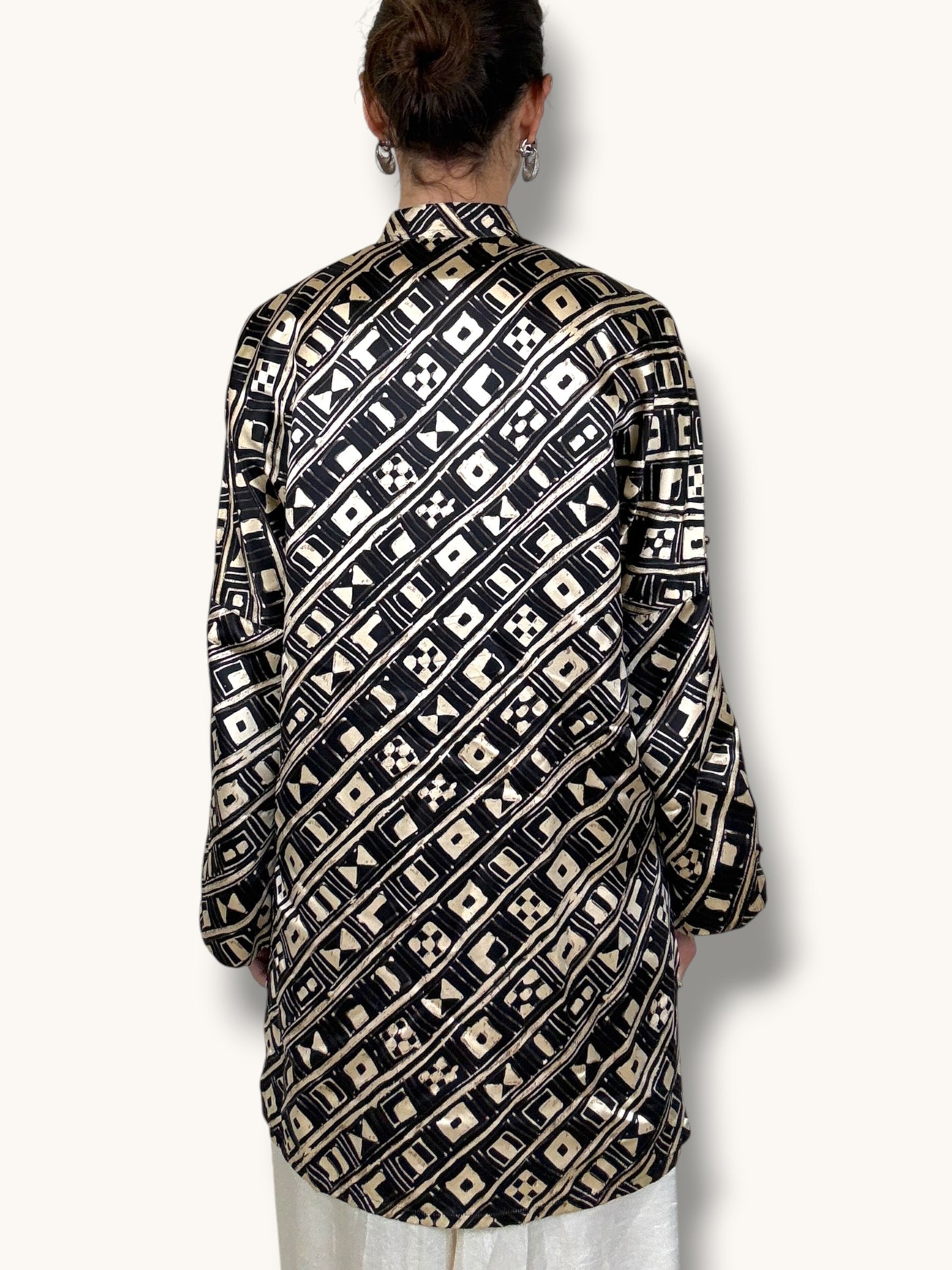Silk Geometric Jacket