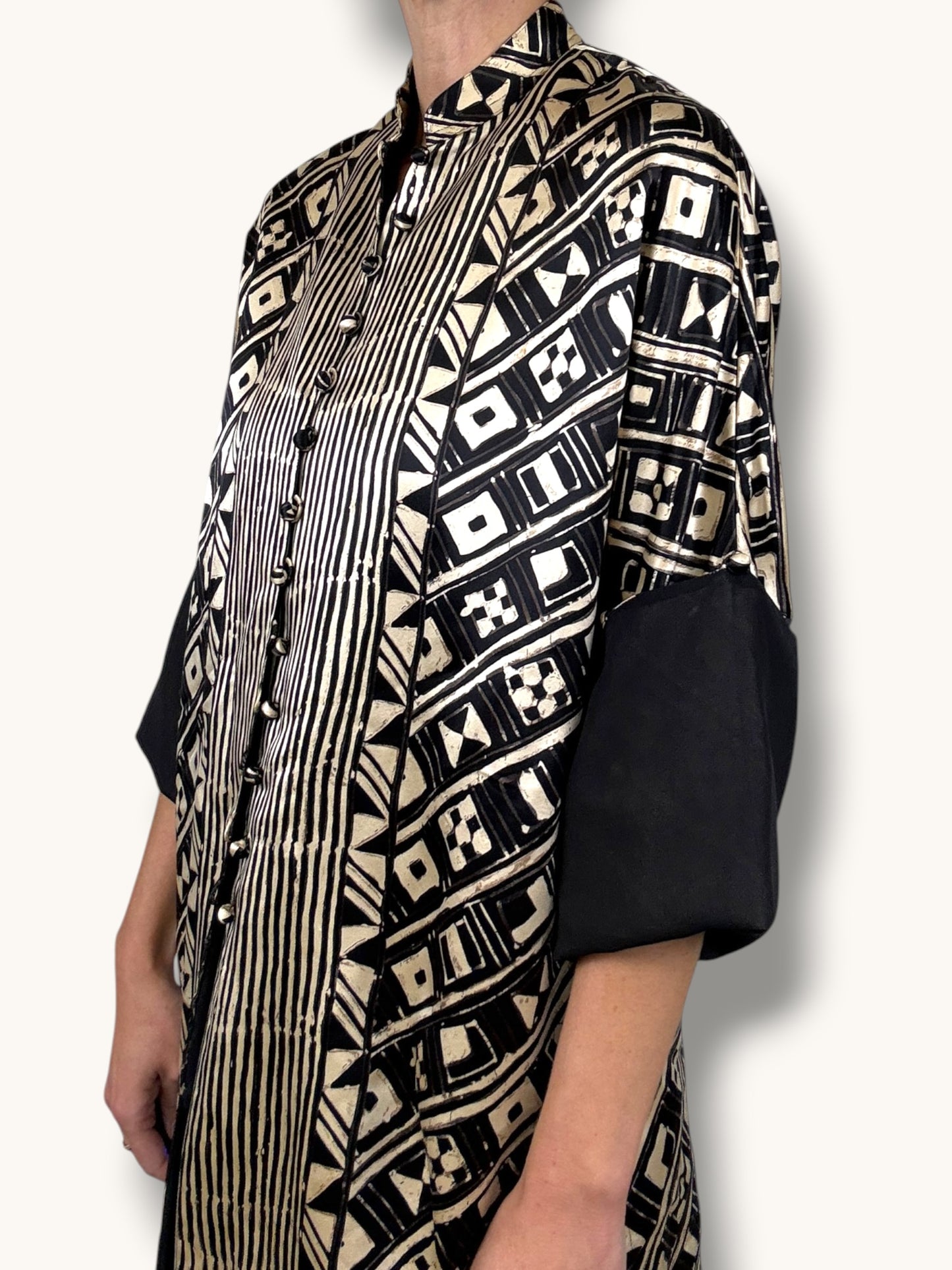 Silk Geometric Jacket