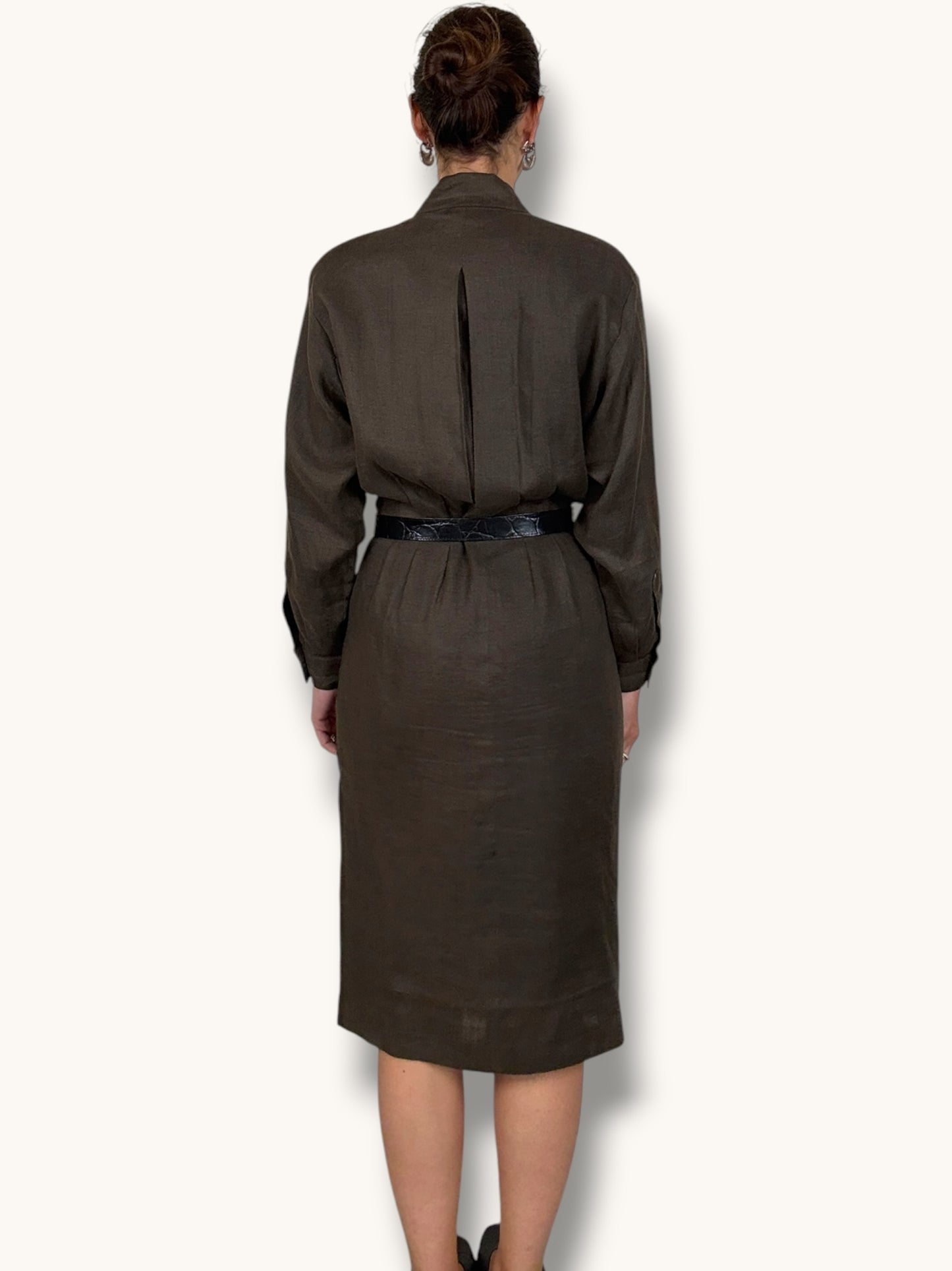 Safari Linen Dress