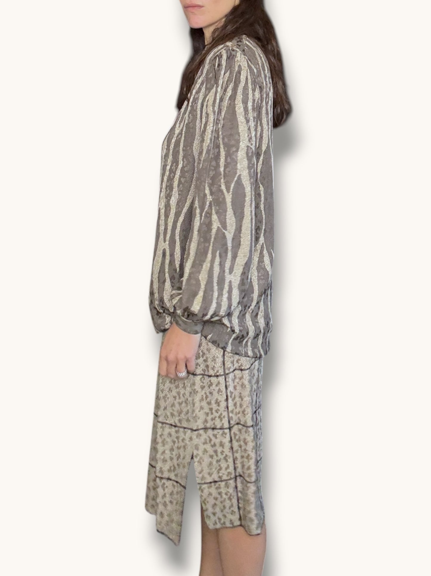 Ted Lapidus Silk Set