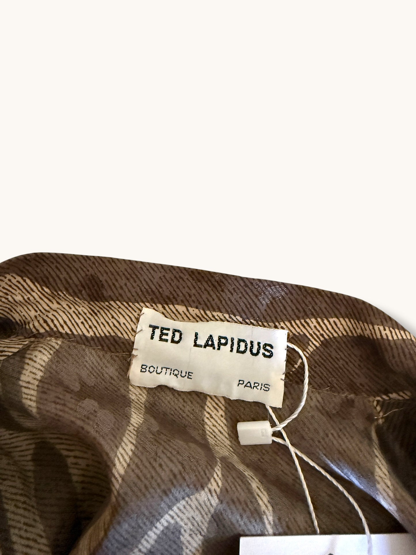 Ted Lapidus Silk Set