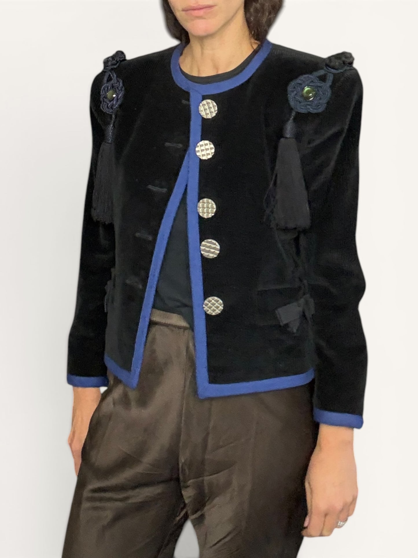 Yves Saint Laurent Tassel Jacket