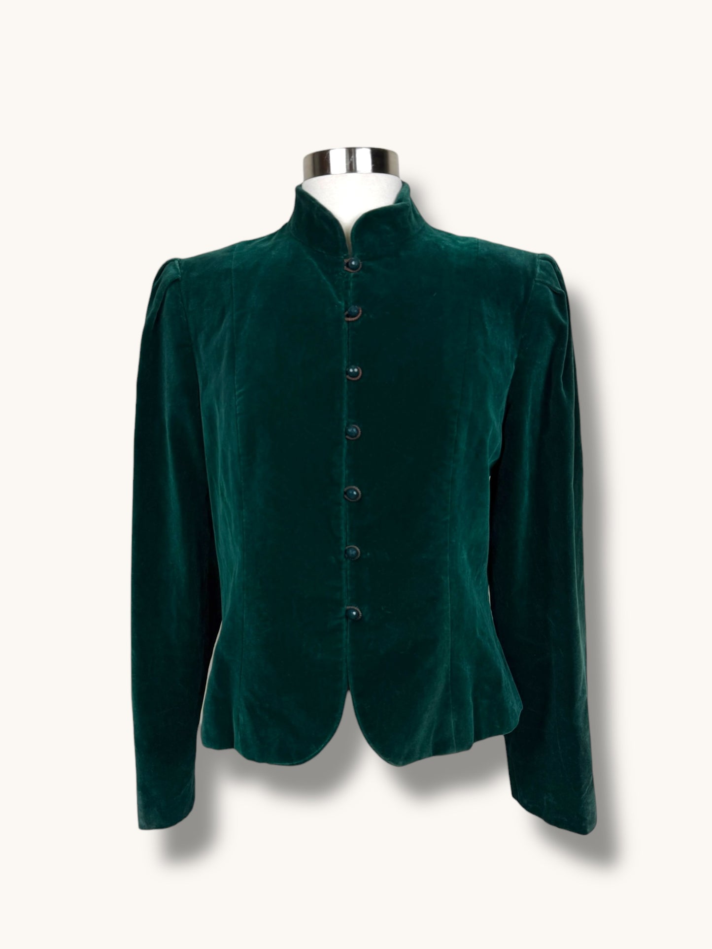 Emerald Velvet Jacket