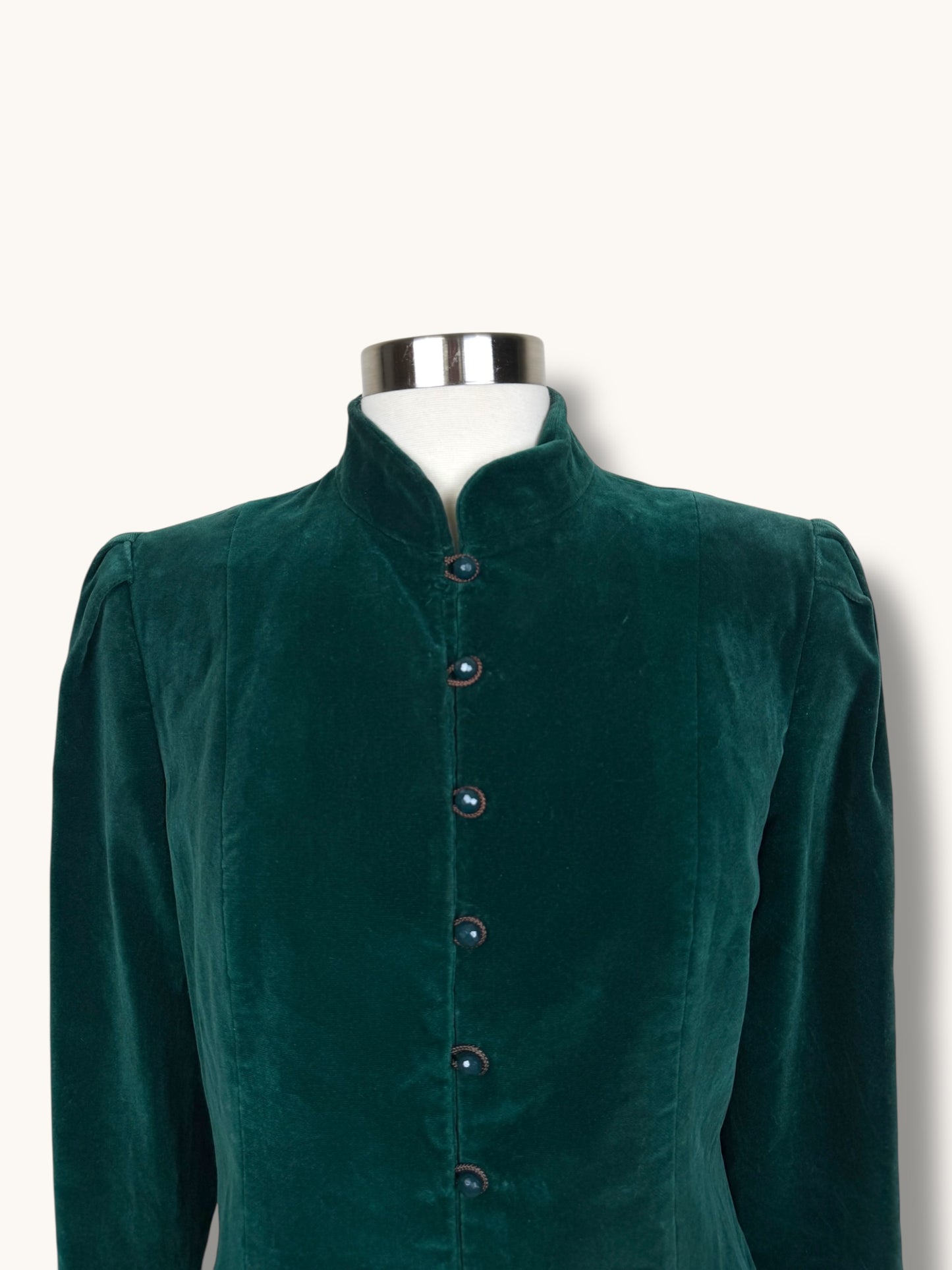 Emerald Velvet Jacket