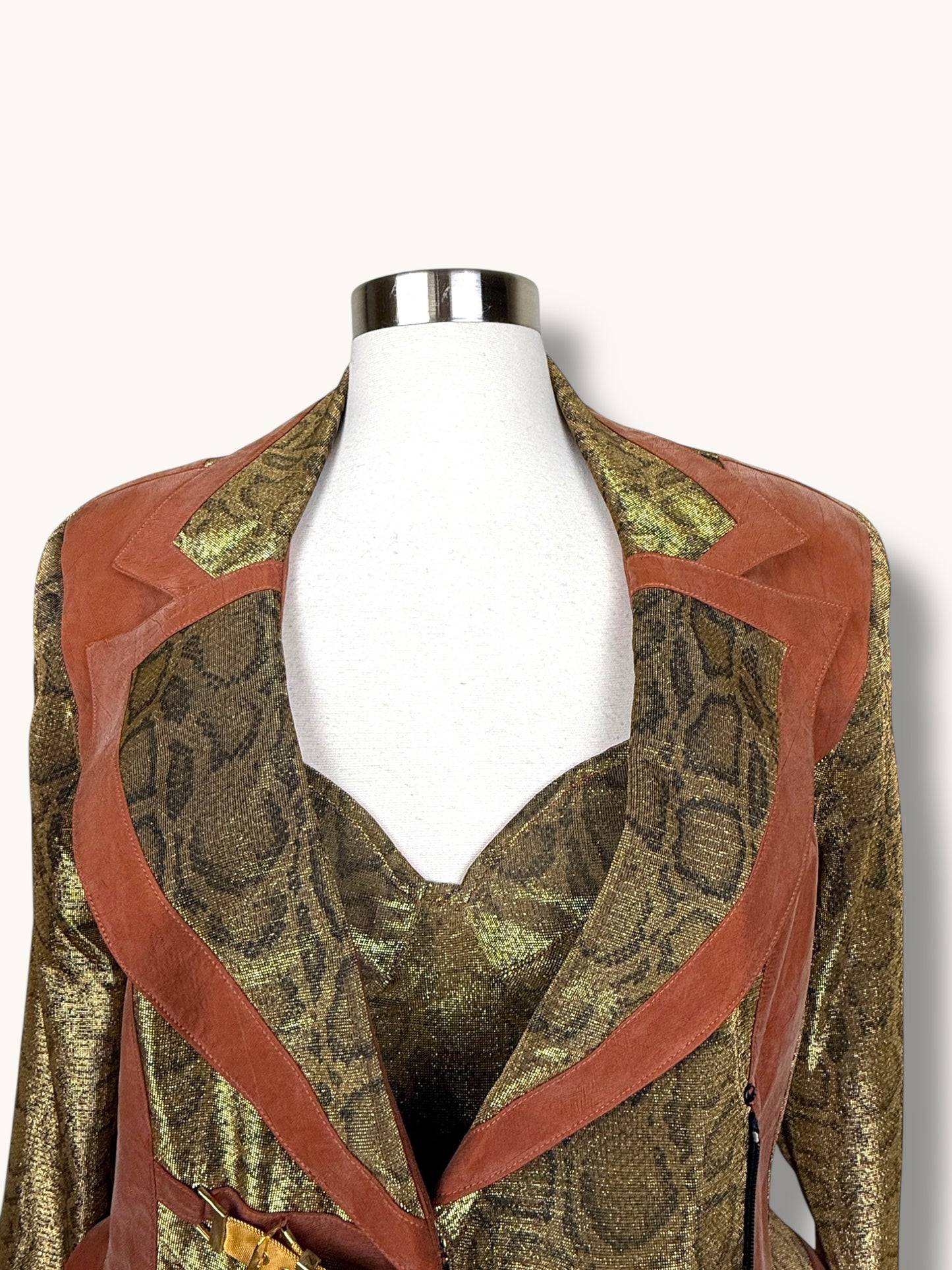 Two Piece Bustier & Blazer