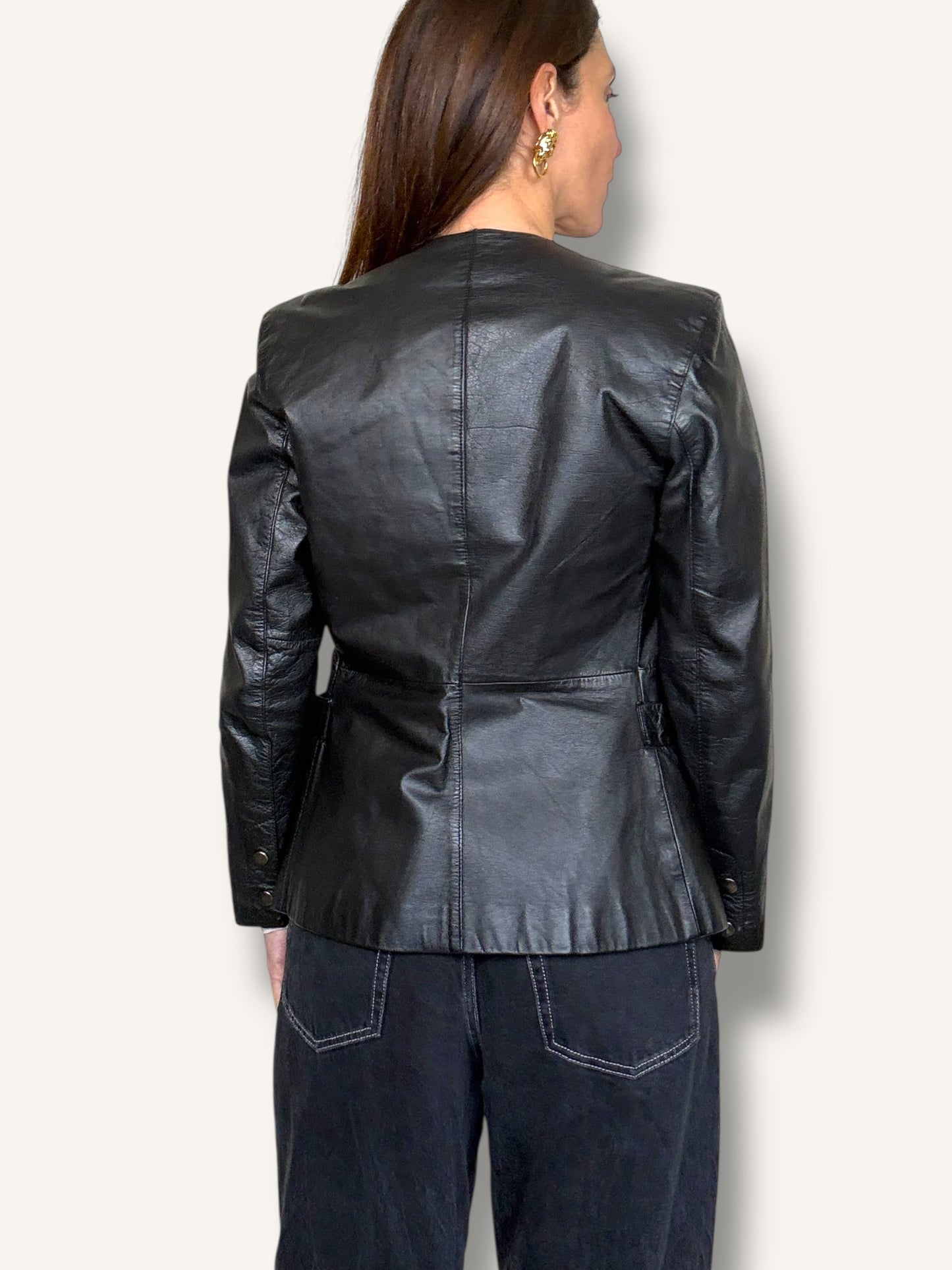 Leather Blazer
