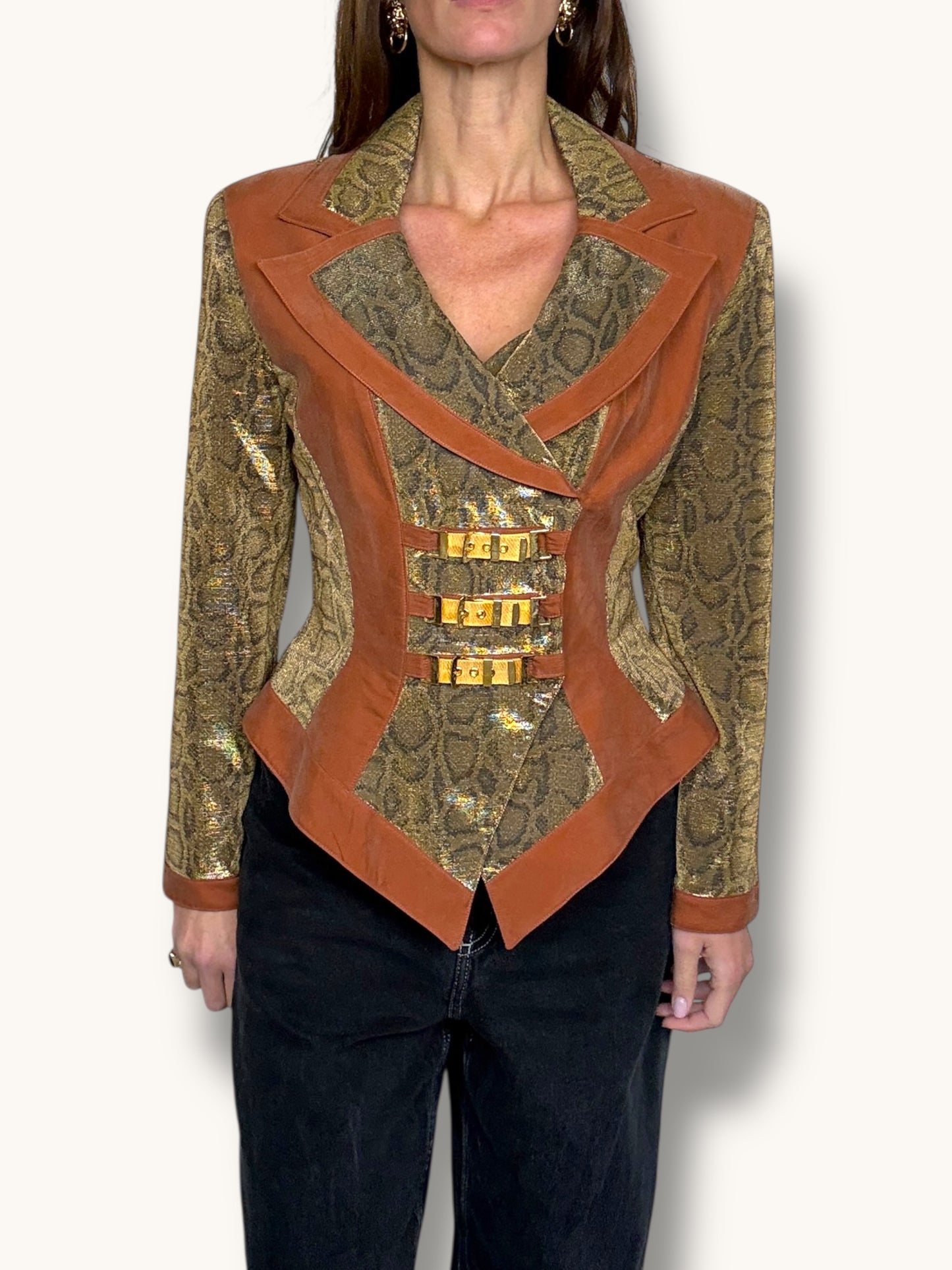 Two Piece Bustier & Blazer