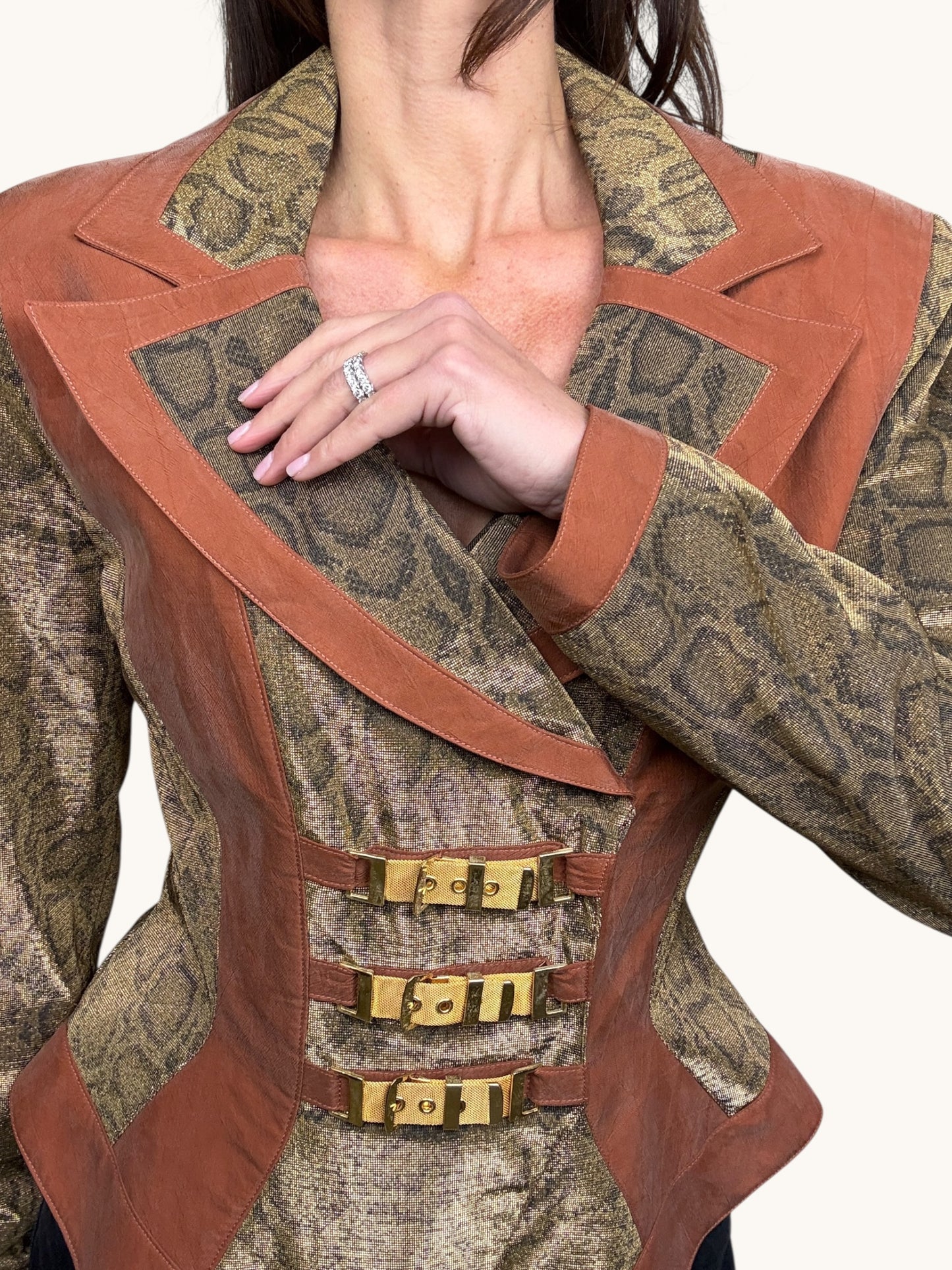 Two Piece Bustier & Blazer