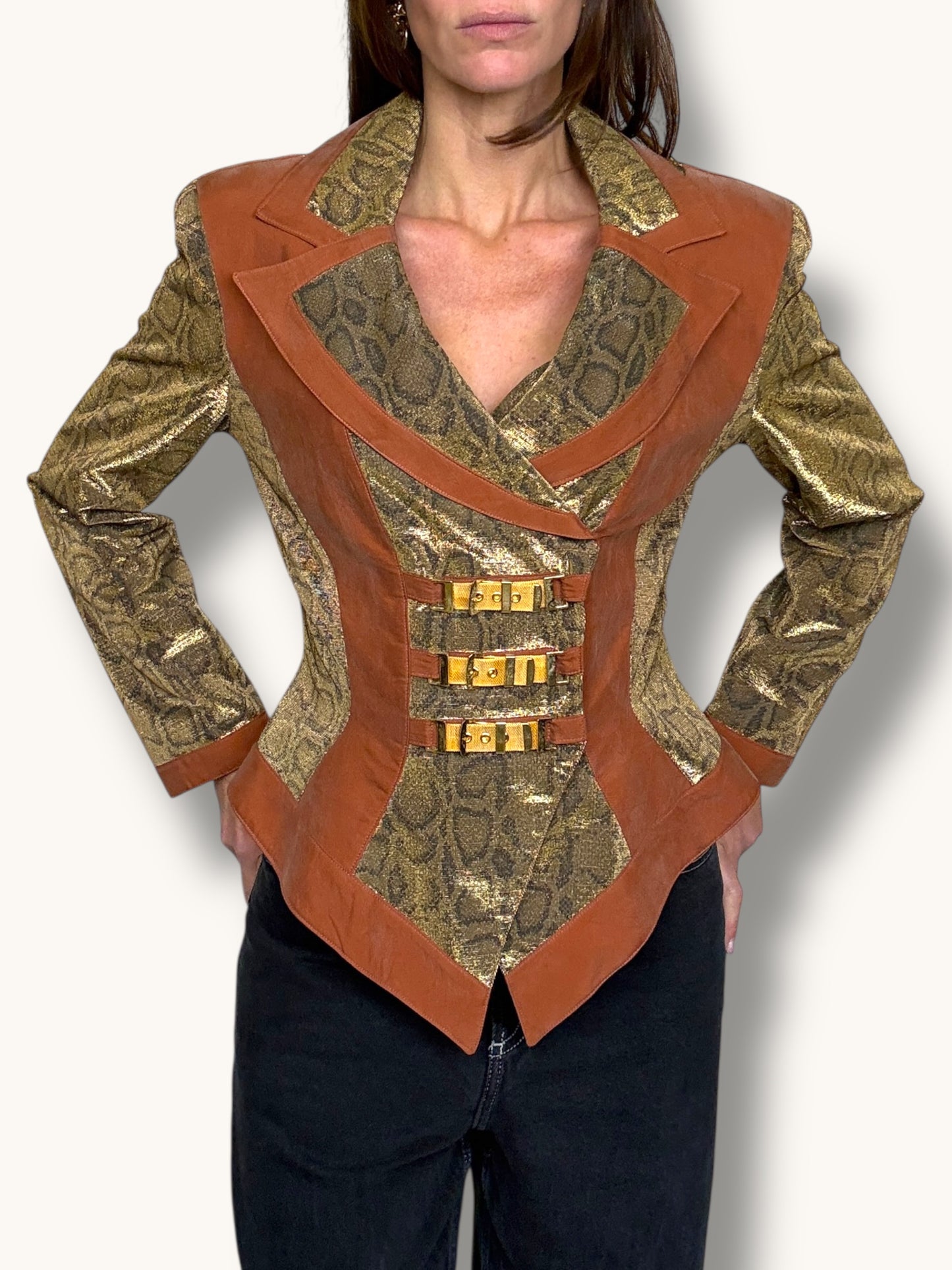 Two Piece Bustier & Blazer