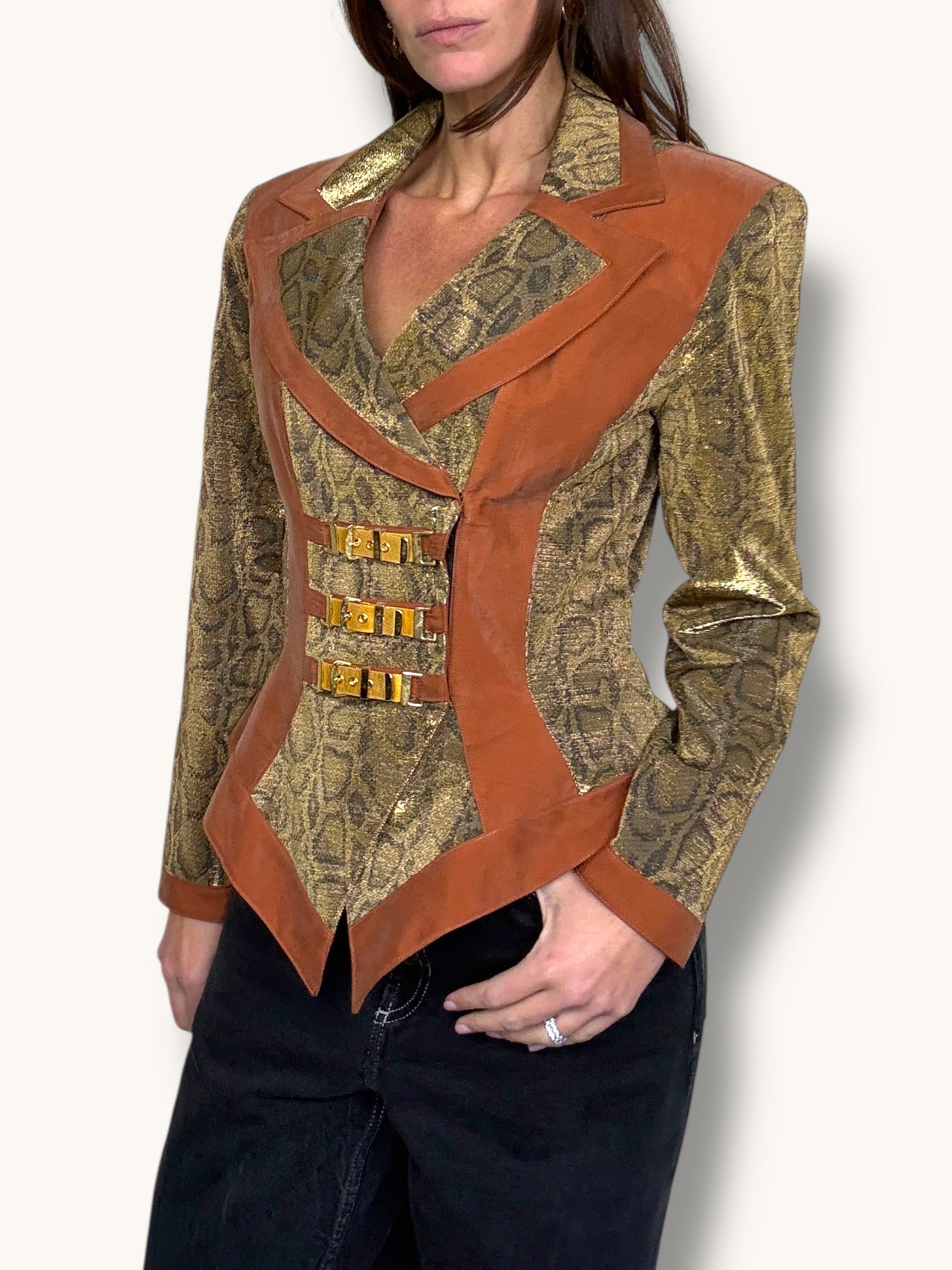 Two Piece Bustier & Blazer